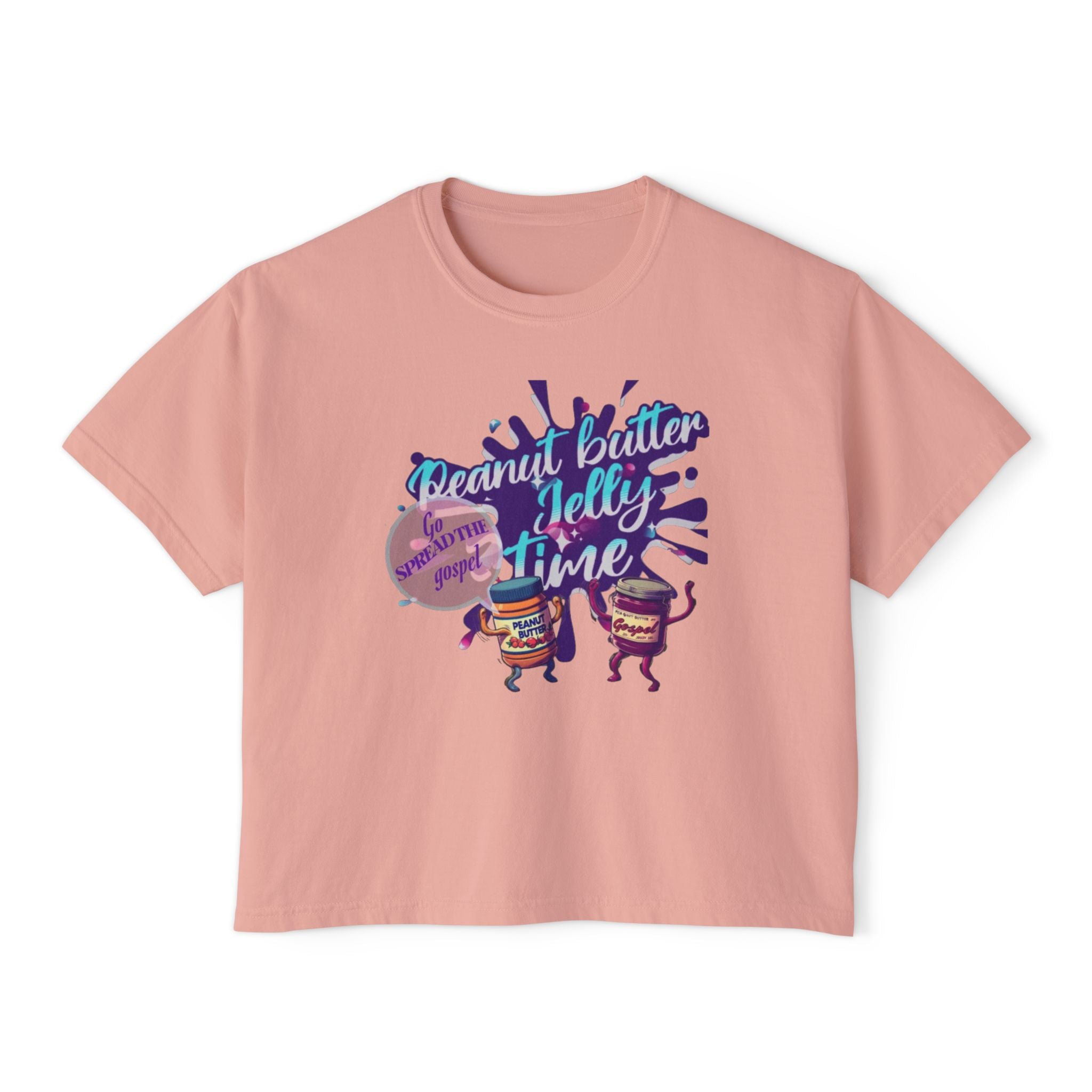“Peanut butter jelly”  Women's Boxy Tee