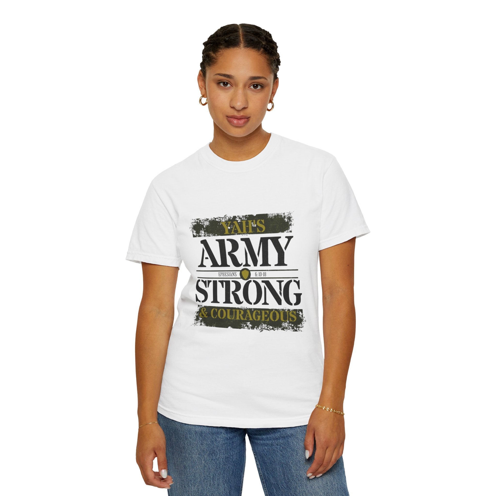 “Yah’s Army” Garment-Dyed T-shirt