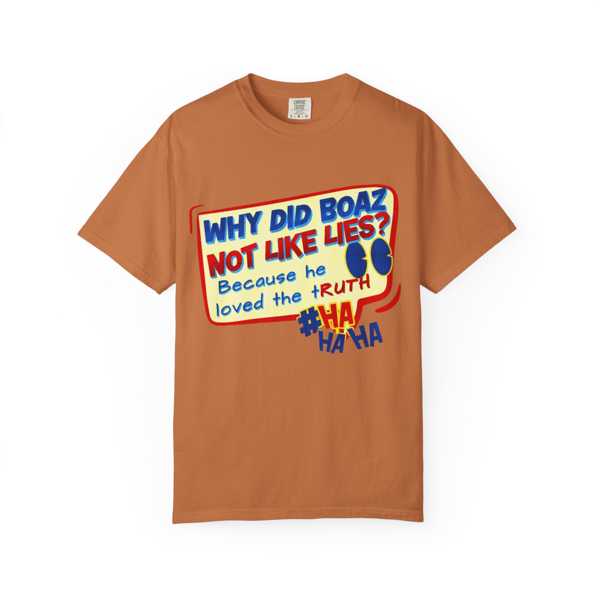 “Boaz” Unisex Garment-Dyed T-shirt