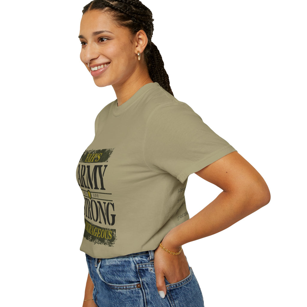 Women’s “Yah’s Army” Garment-Dyed T-shirt