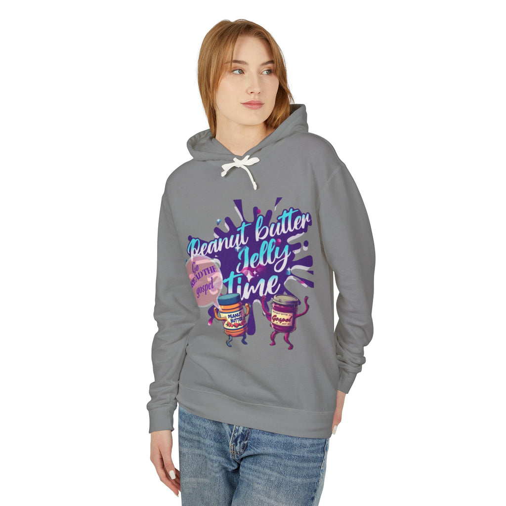 “Peanut butter jelly “ Lightweight Hooded Sweatshirt