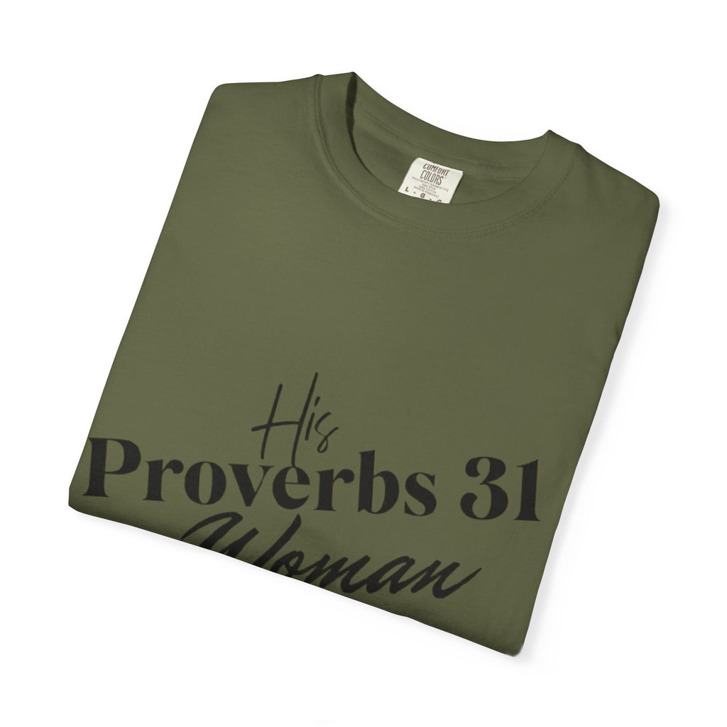 His Proverbs 31 T-shirt