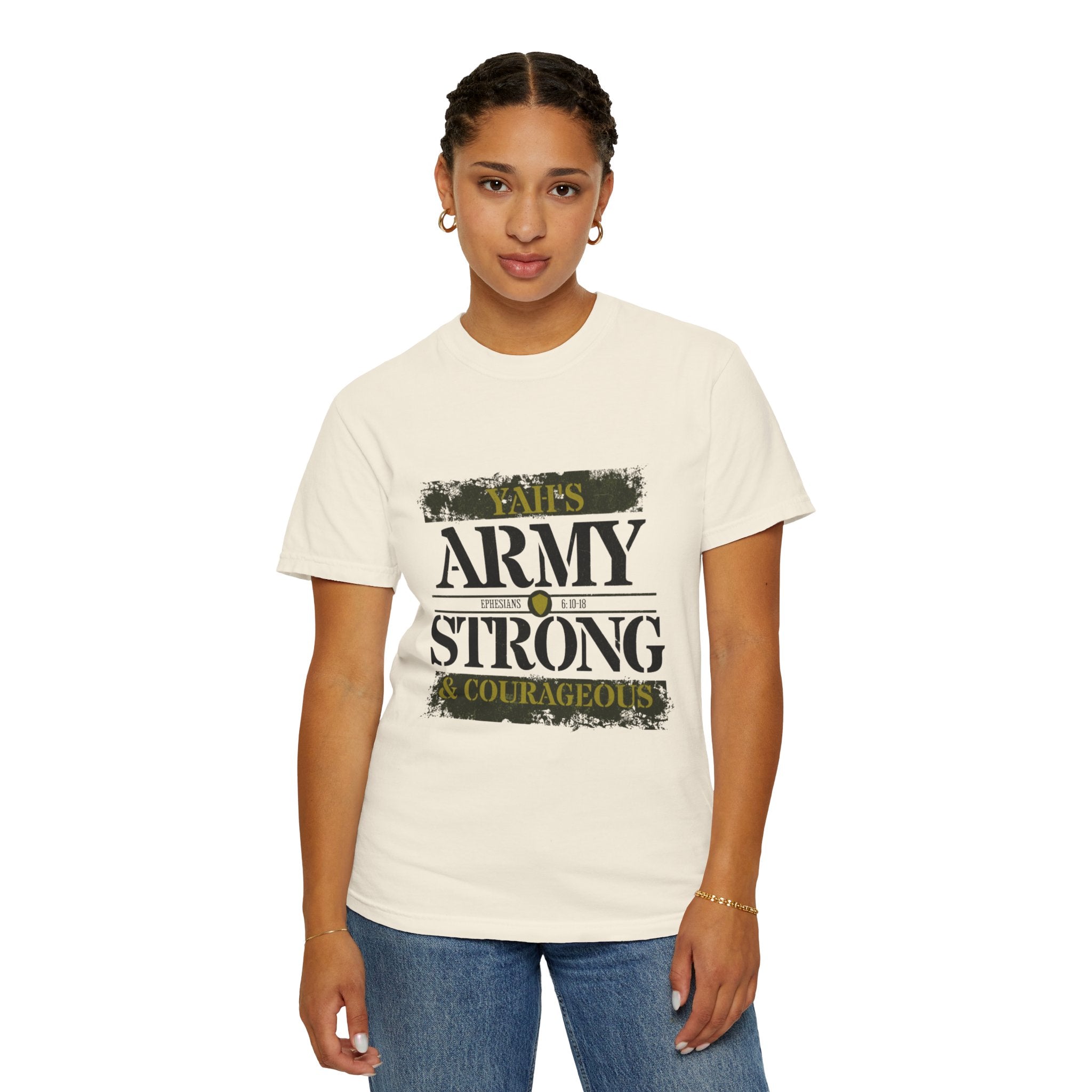 Women’s “Yah’s Army” Garment-Dyed T-shirt
