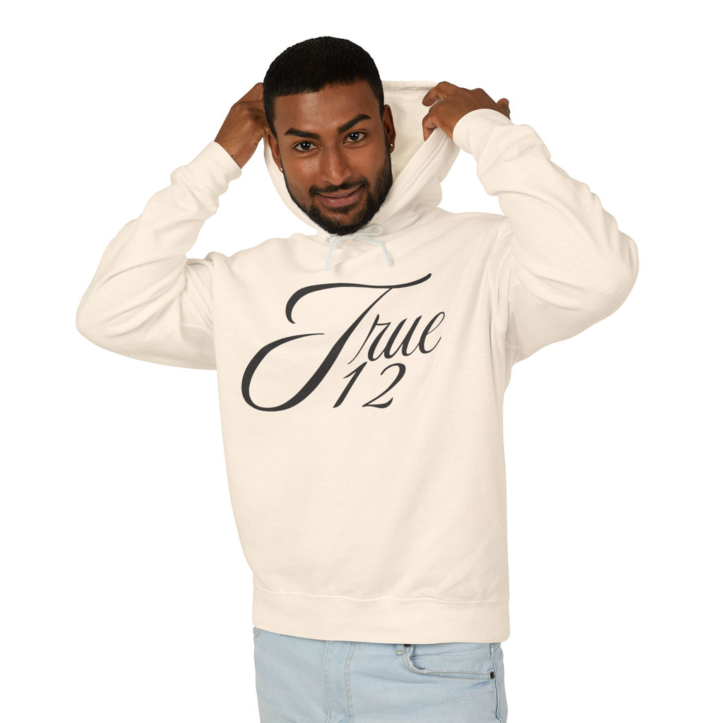 “True12” Unisex Lightweight Hooded Sweatshirt