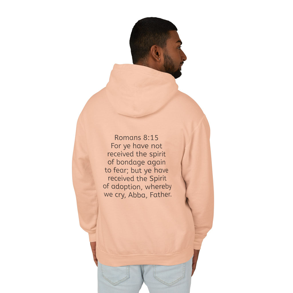 “No longer a slave” Unisex Lightweight Hooded Sweatshirt