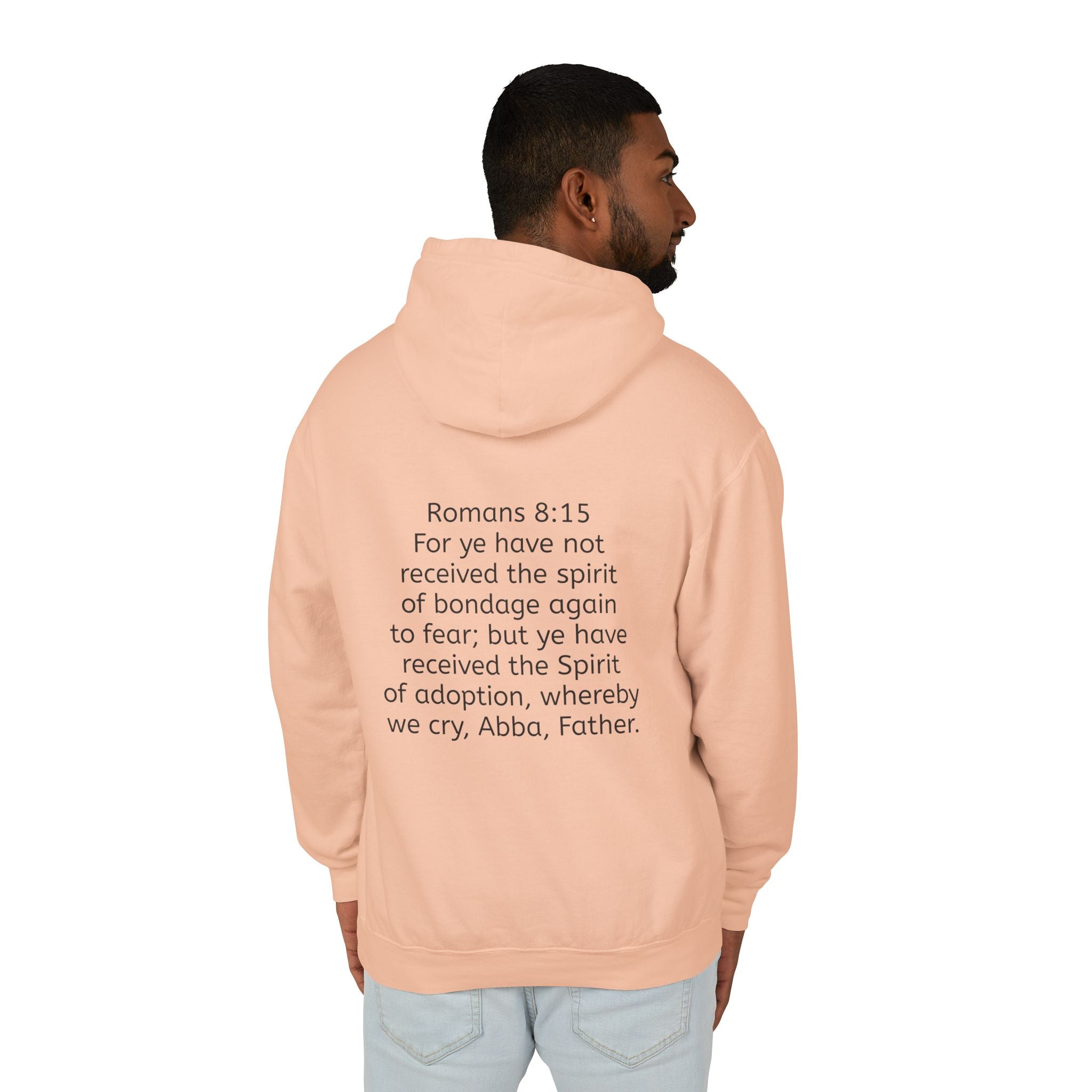 “No longer a slave” Unisex Lightweight Hooded Sweatshirt