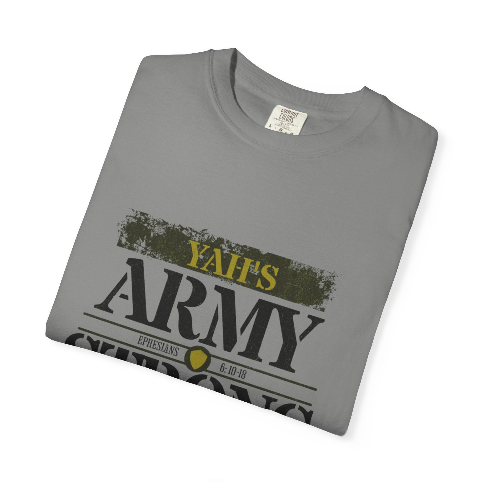 Women’s “Yah’s Army” Garment-Dyed T-shirt