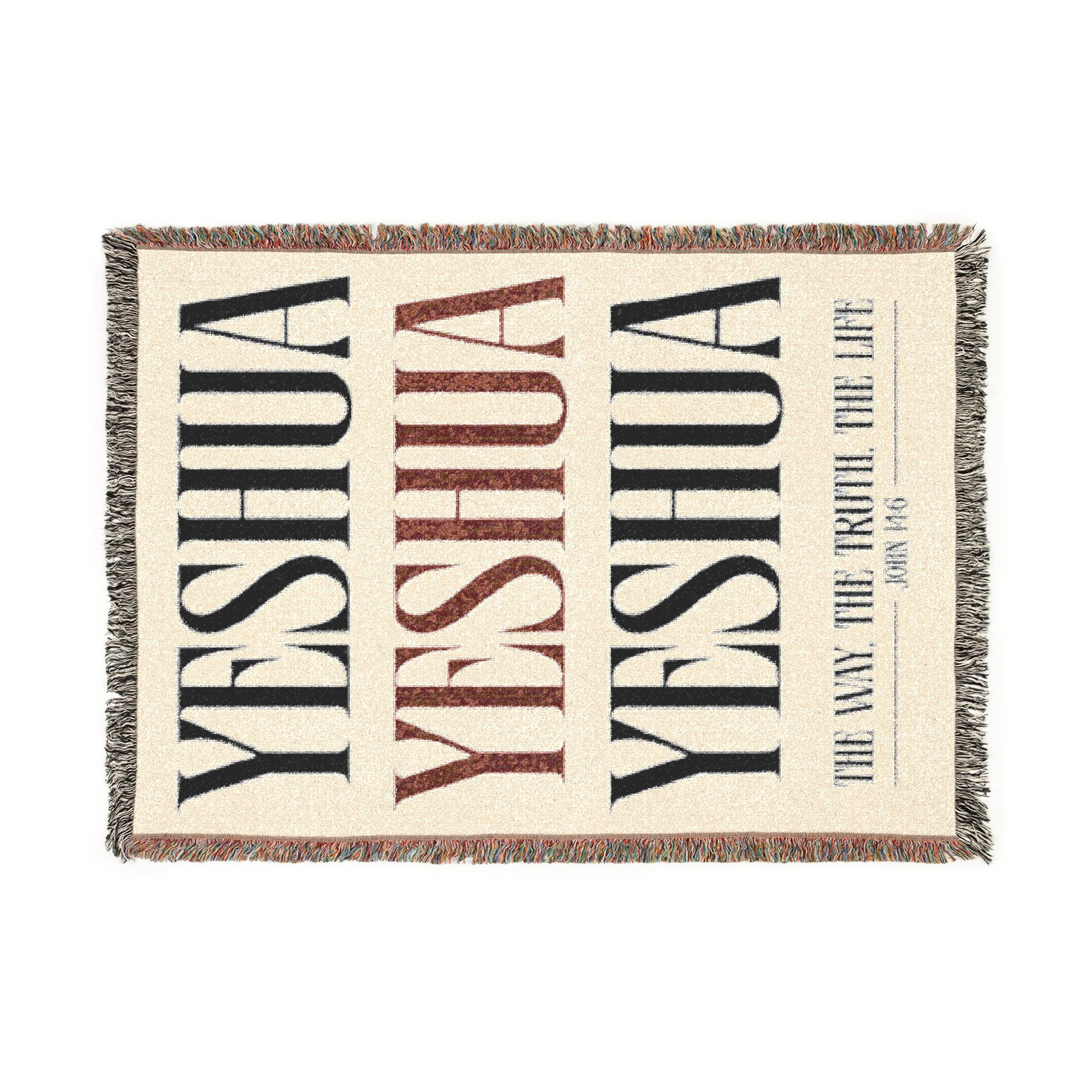 “YESHUA” Woven Blanket