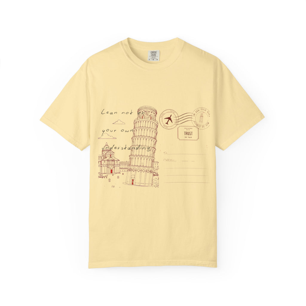 Women’s “LEAN NOT” Unisex Garment-Dyed T-shirt