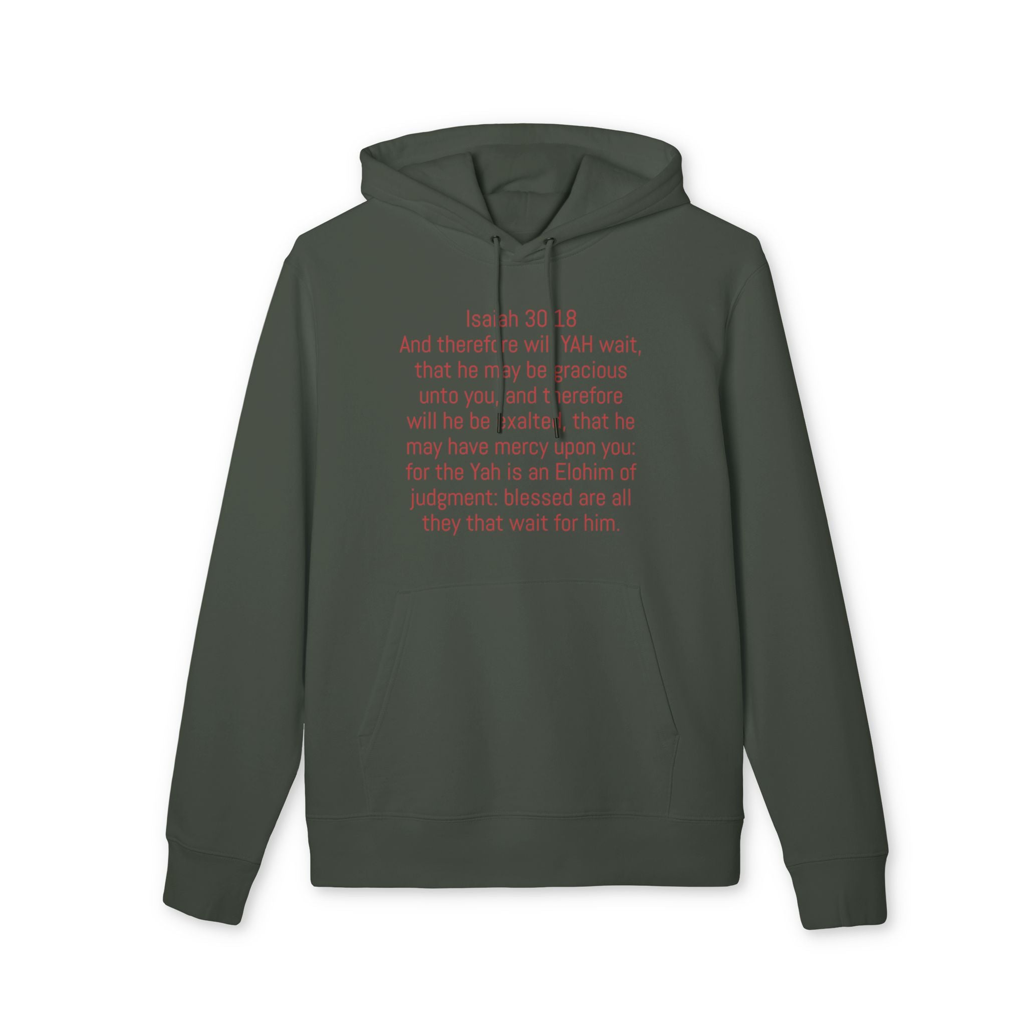 “YAH’S  plans” heavy Hoodie