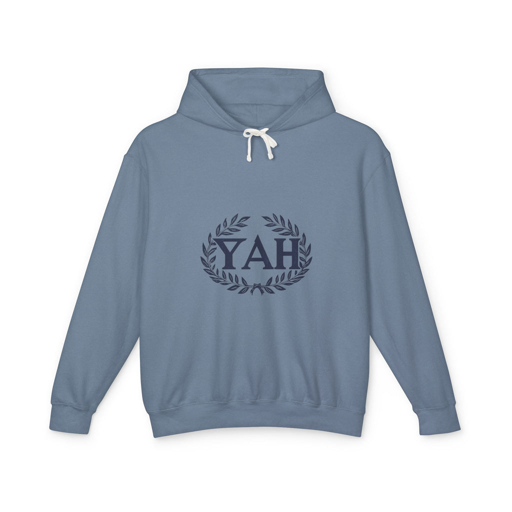 “YAH” Unisex Lightweight Hooded Sweatshirt