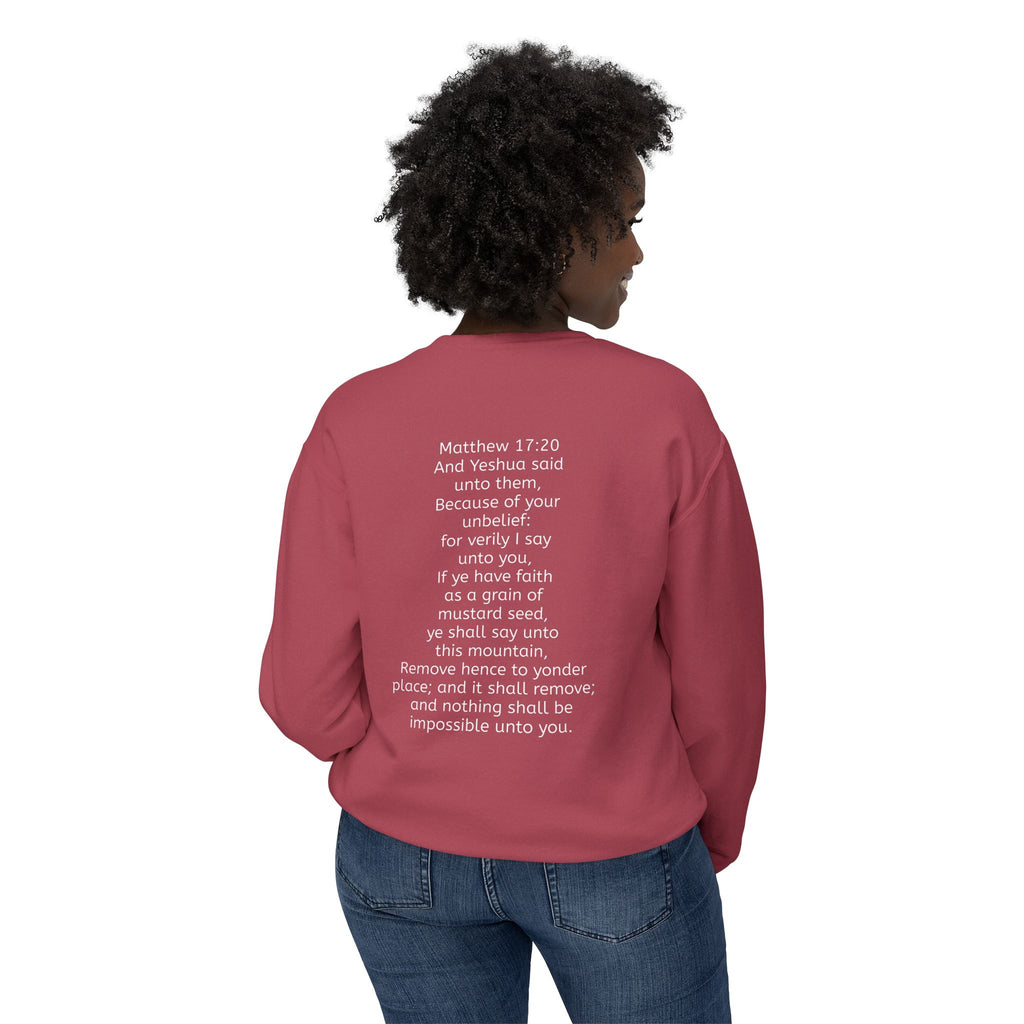 Move mountains Lightweight  Sweatshirt