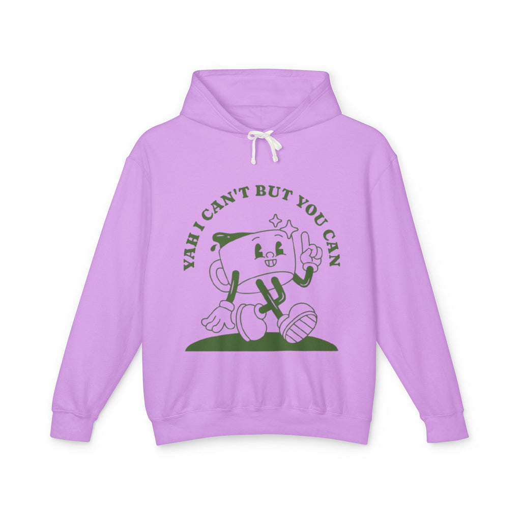 “Yah can” Unisex Lightweight Hooded Sweatshirt