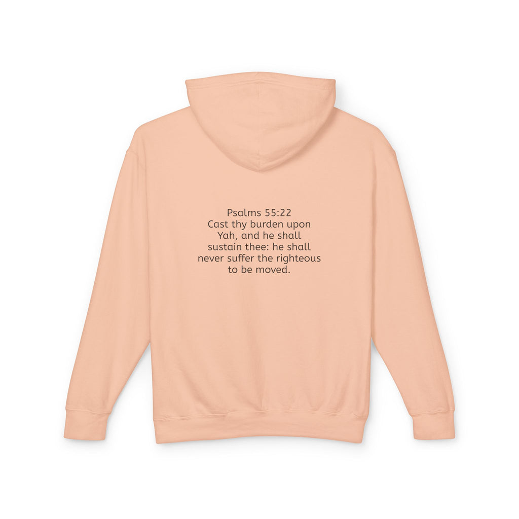 “It’s above me now” Unisex Lightweight Hooded Sweatshirt