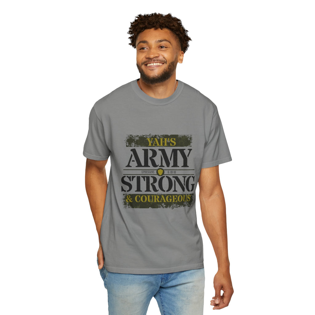 “Yah’s Army” Garment-Dyed T-shirt