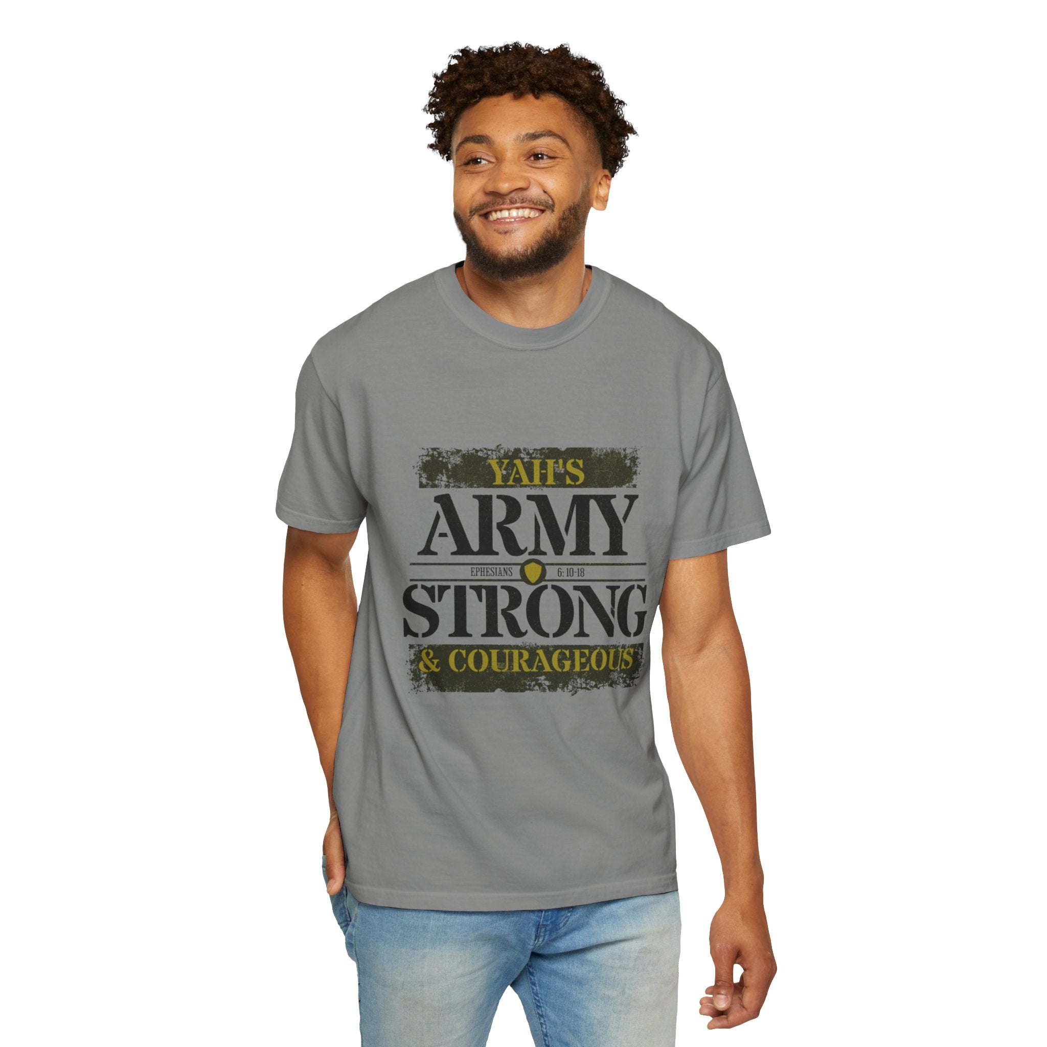 “Yah’s Army” Garment-Dyed T-shirt