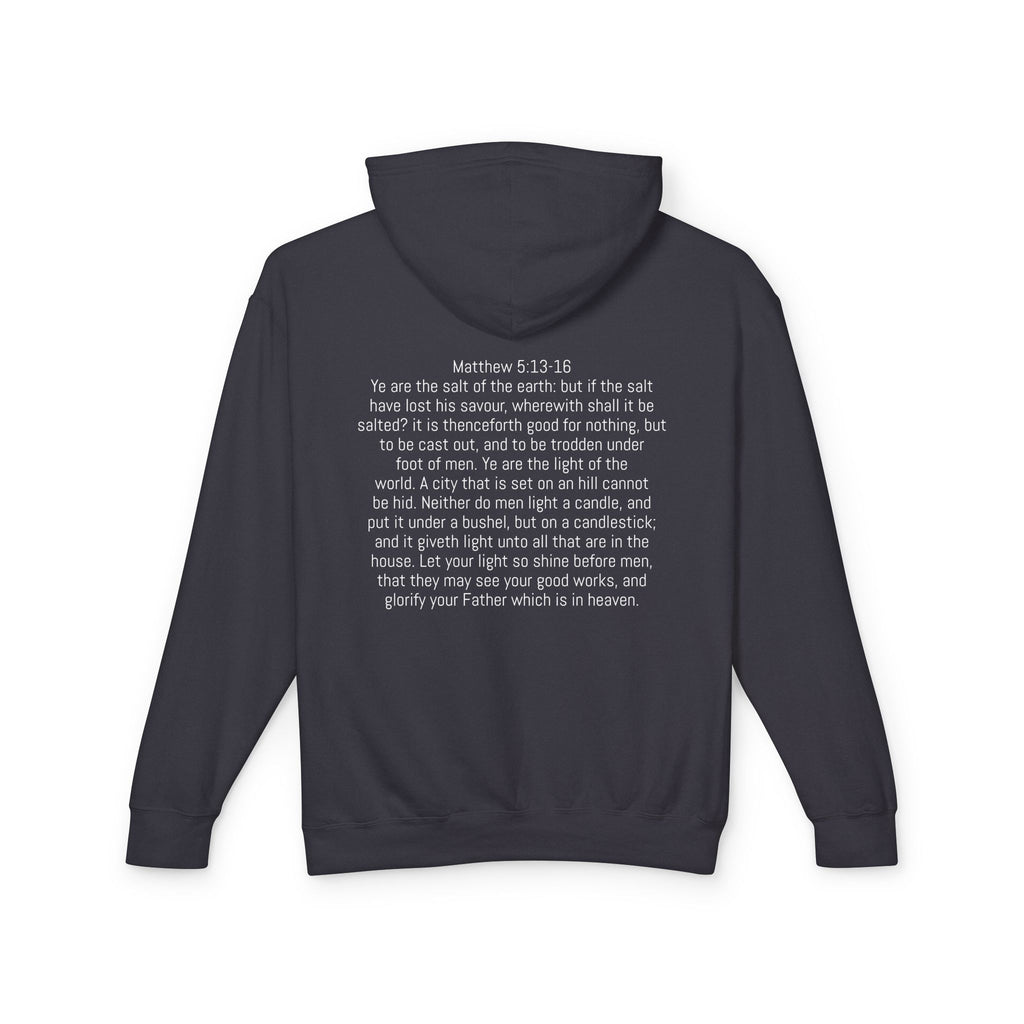 “Salty and lit” Unisex Lightweight Hooded Sweatshirt