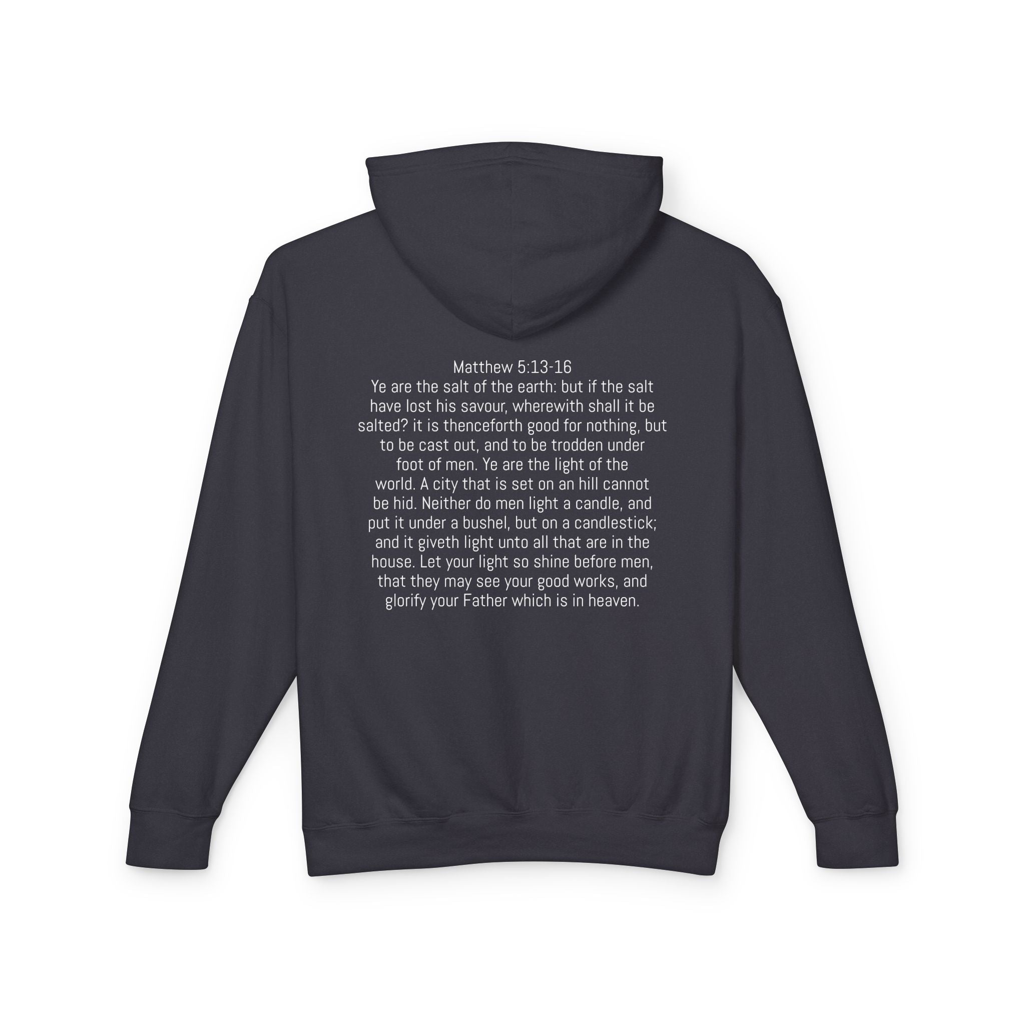 “Salty and lit” Unisex Lightweight Hooded Sweatshirt