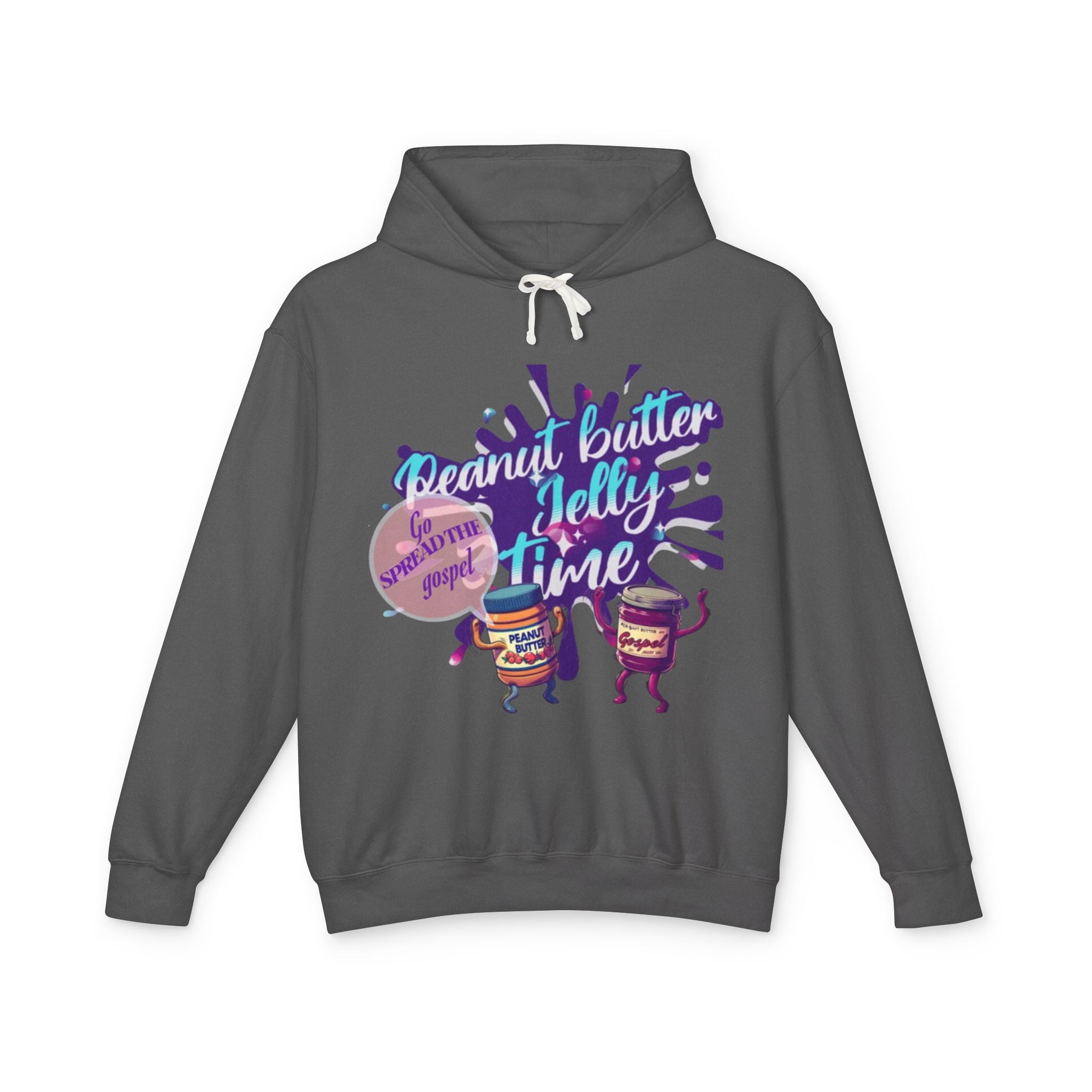“Peanut butter jelly “ Lightweight Hooded Sweatshirt