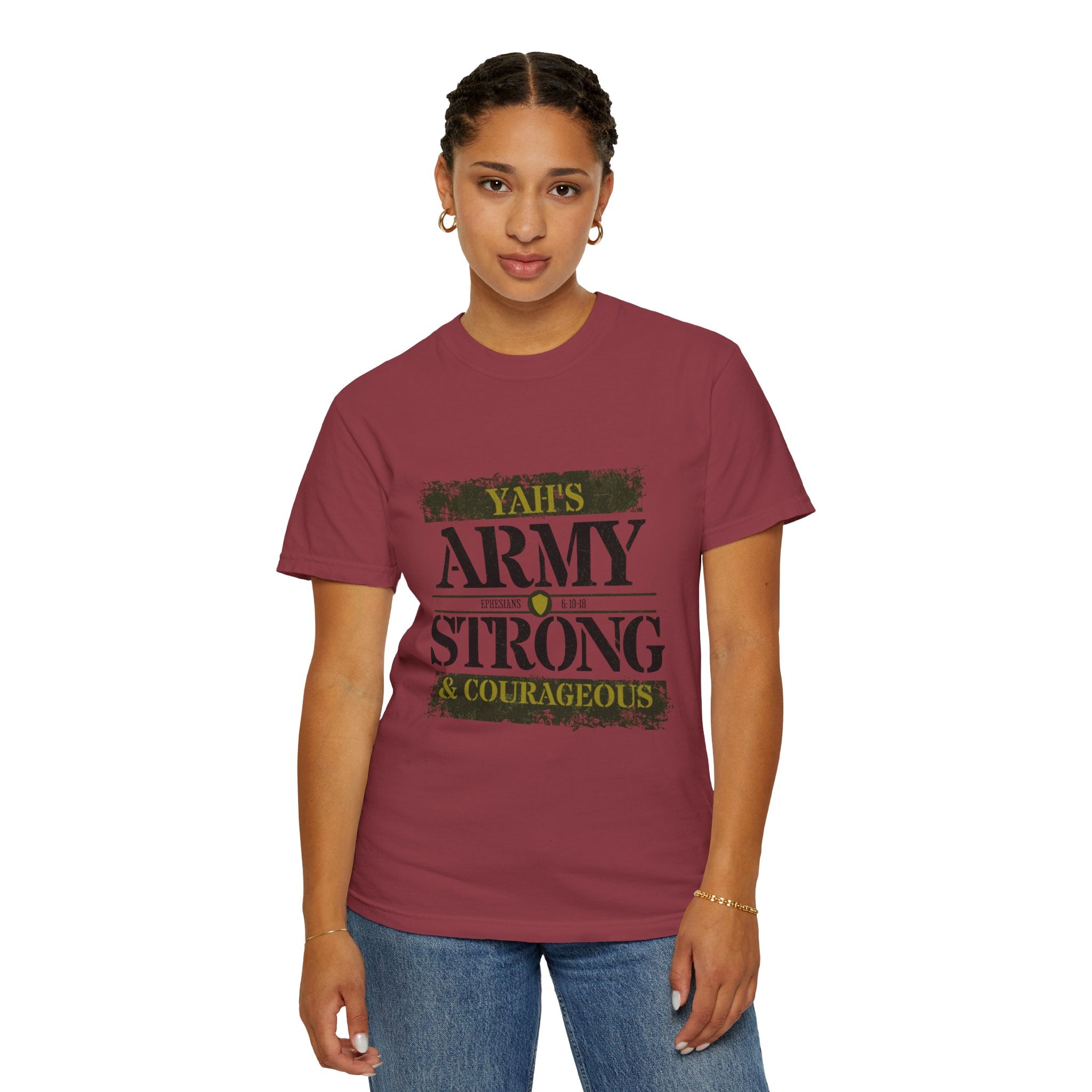 “Yah’s Army” Garment-Dyed T-shirt