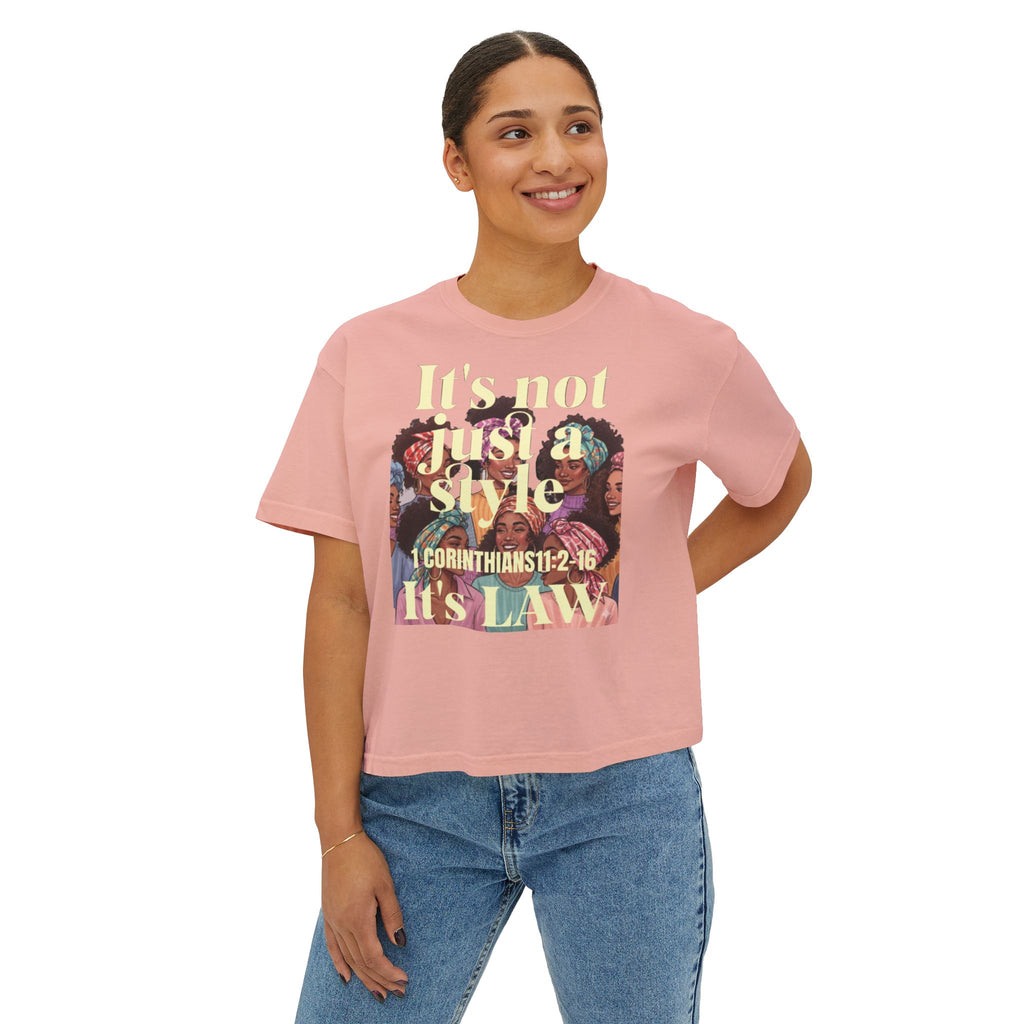 Not just a style Women's Boxy Tee