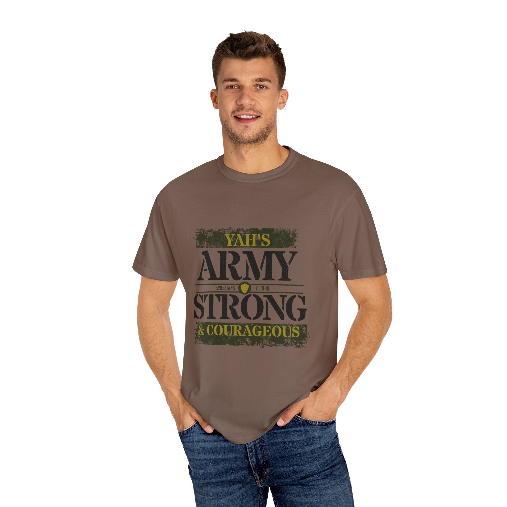 “Yah’s Army” Garment-Dyed T-shirt