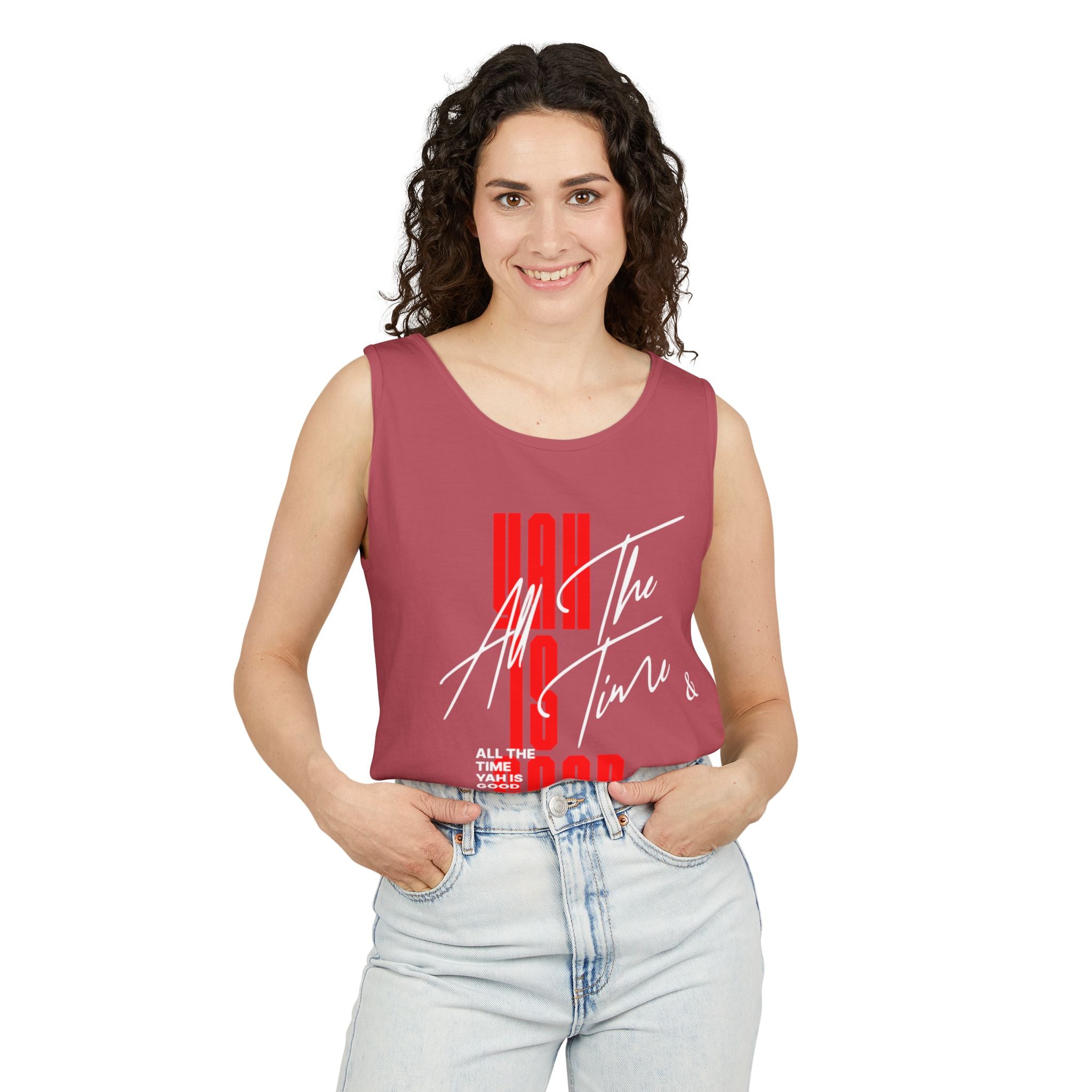 Unisex Yah is good Tank Top