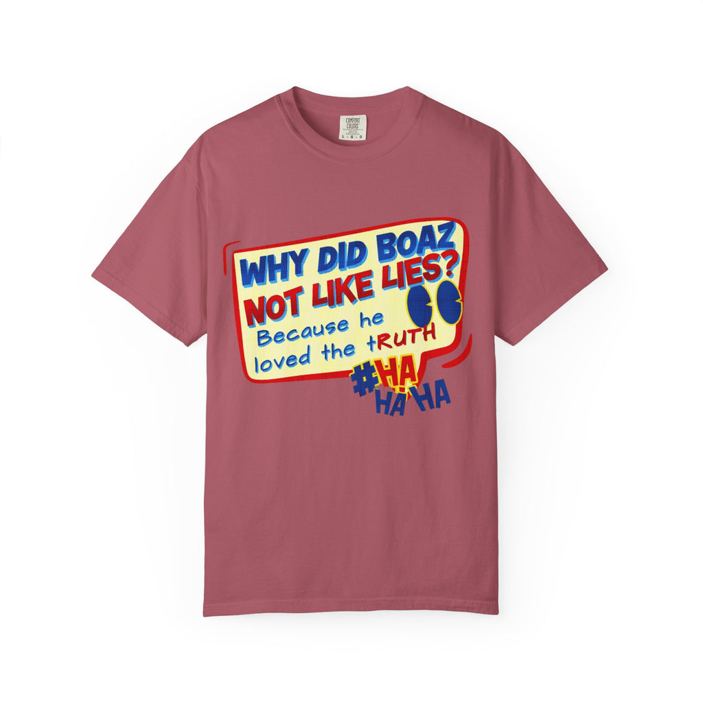 “Boaz” Unisex Garment-Dyed T-shirt