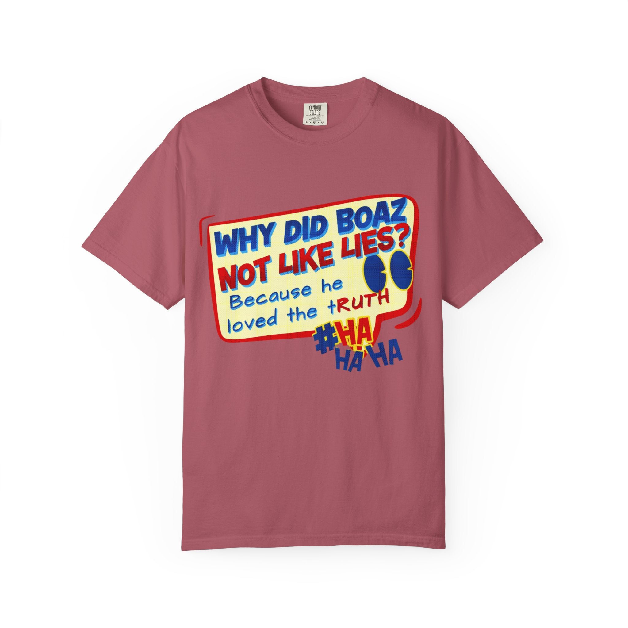 “Boaz” Unisex Garment-Dyed T-shirt