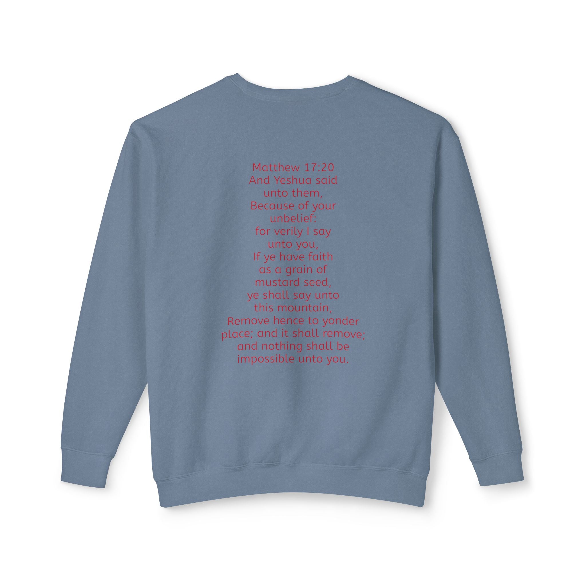 Move mountains Lightweight  Sweatshirt