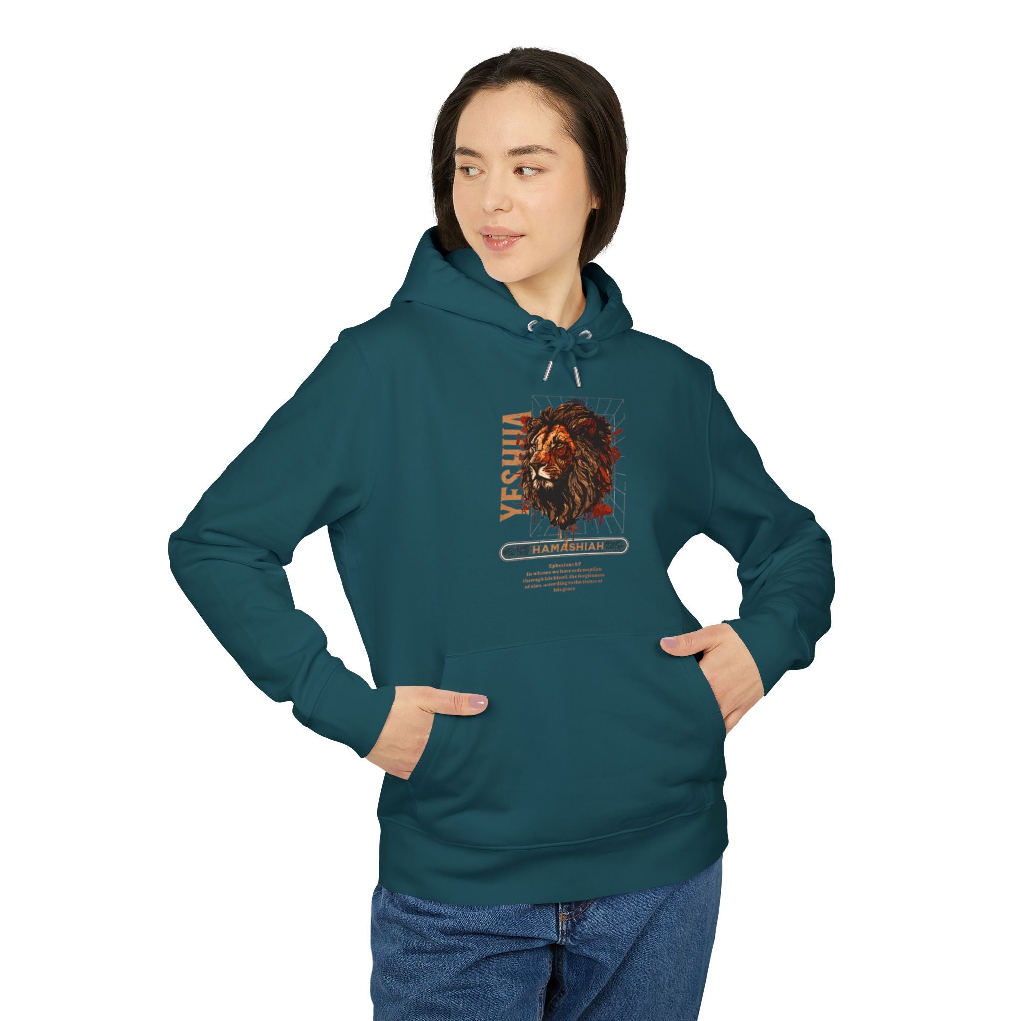 Women’s “YESHUA HAMASHIAH” heavy Hoodie
