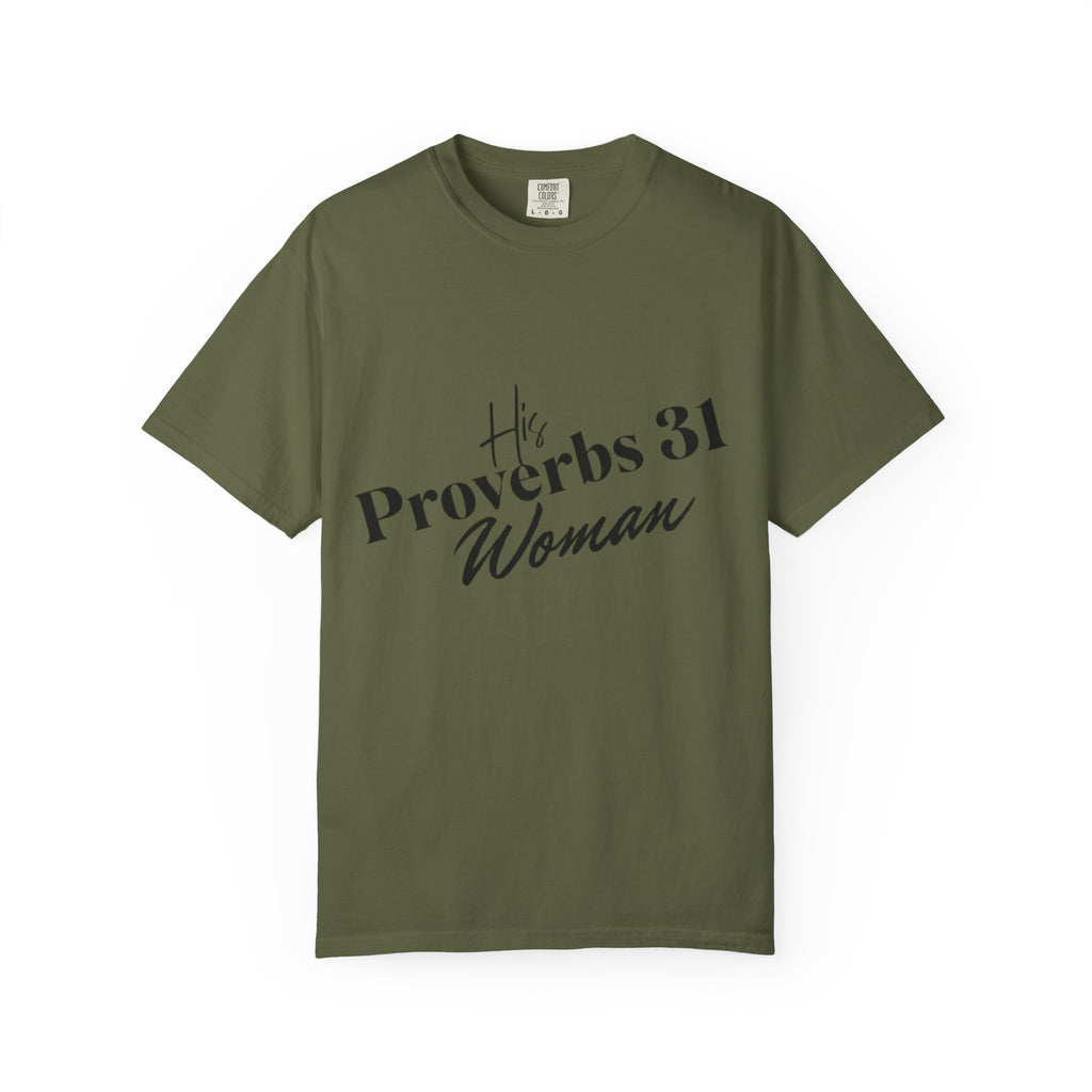 His Proverbs 31 T-shirt