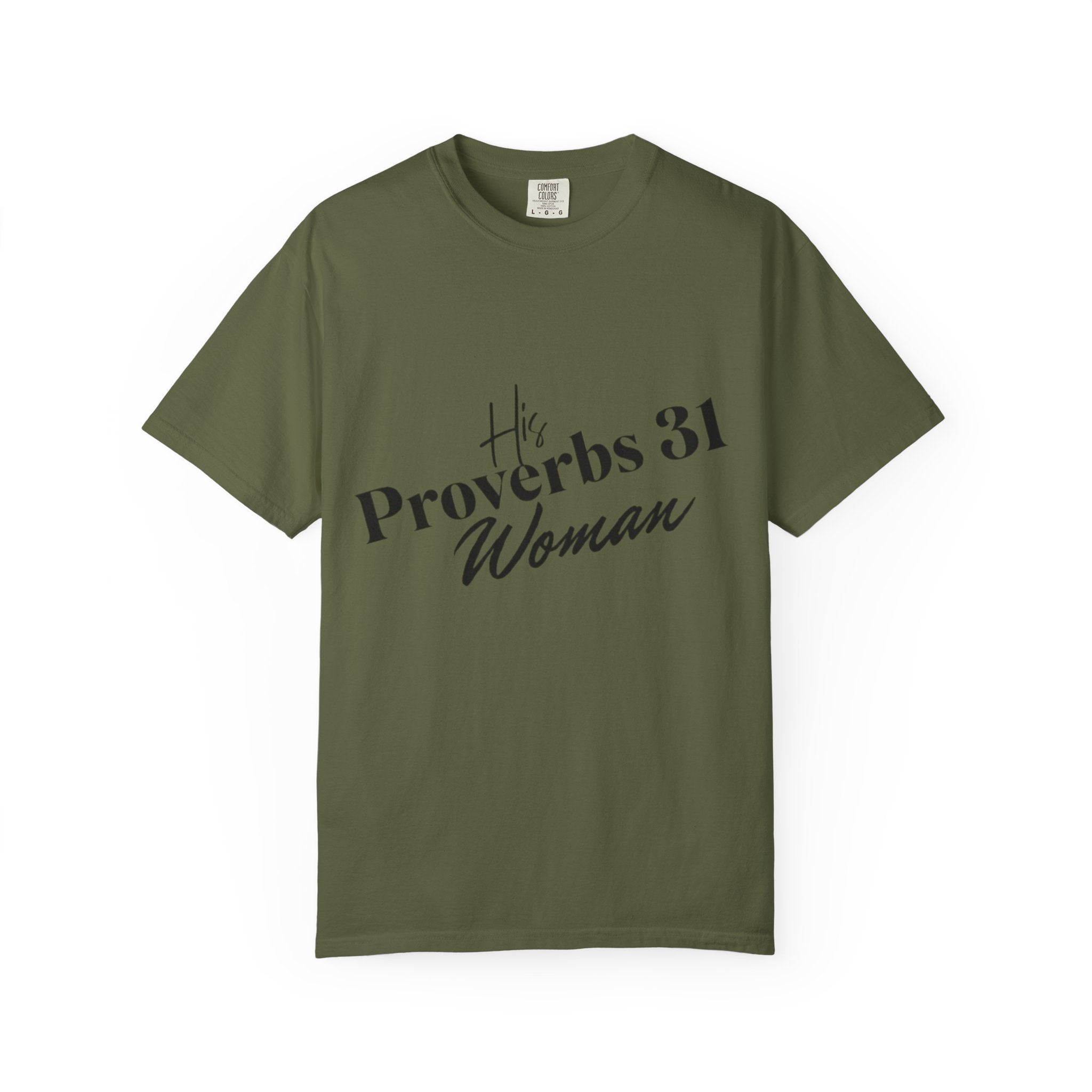 His Proverbs 31 T-shirt