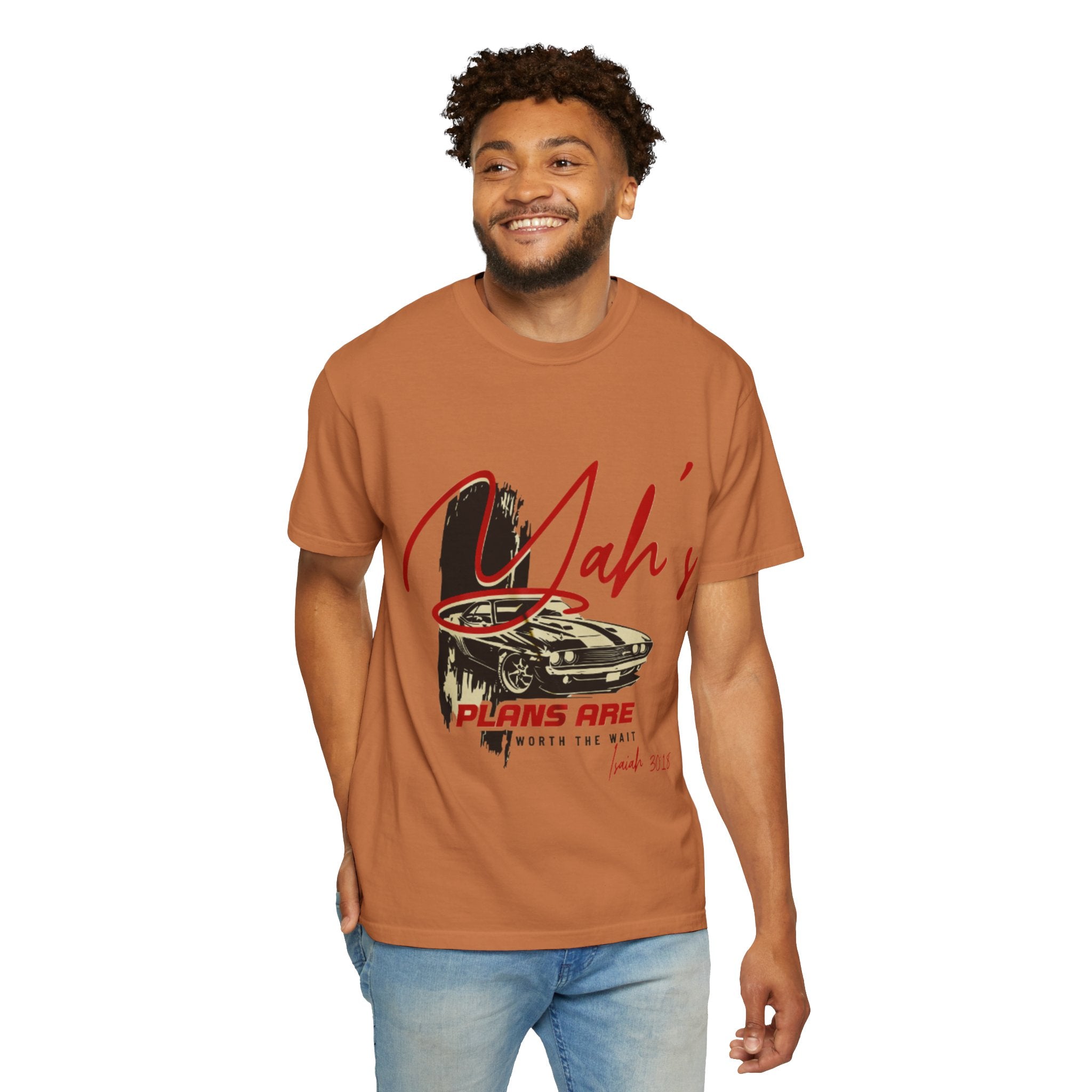 “YAH’s plans” Unisex Garment-Dyed T-shirt