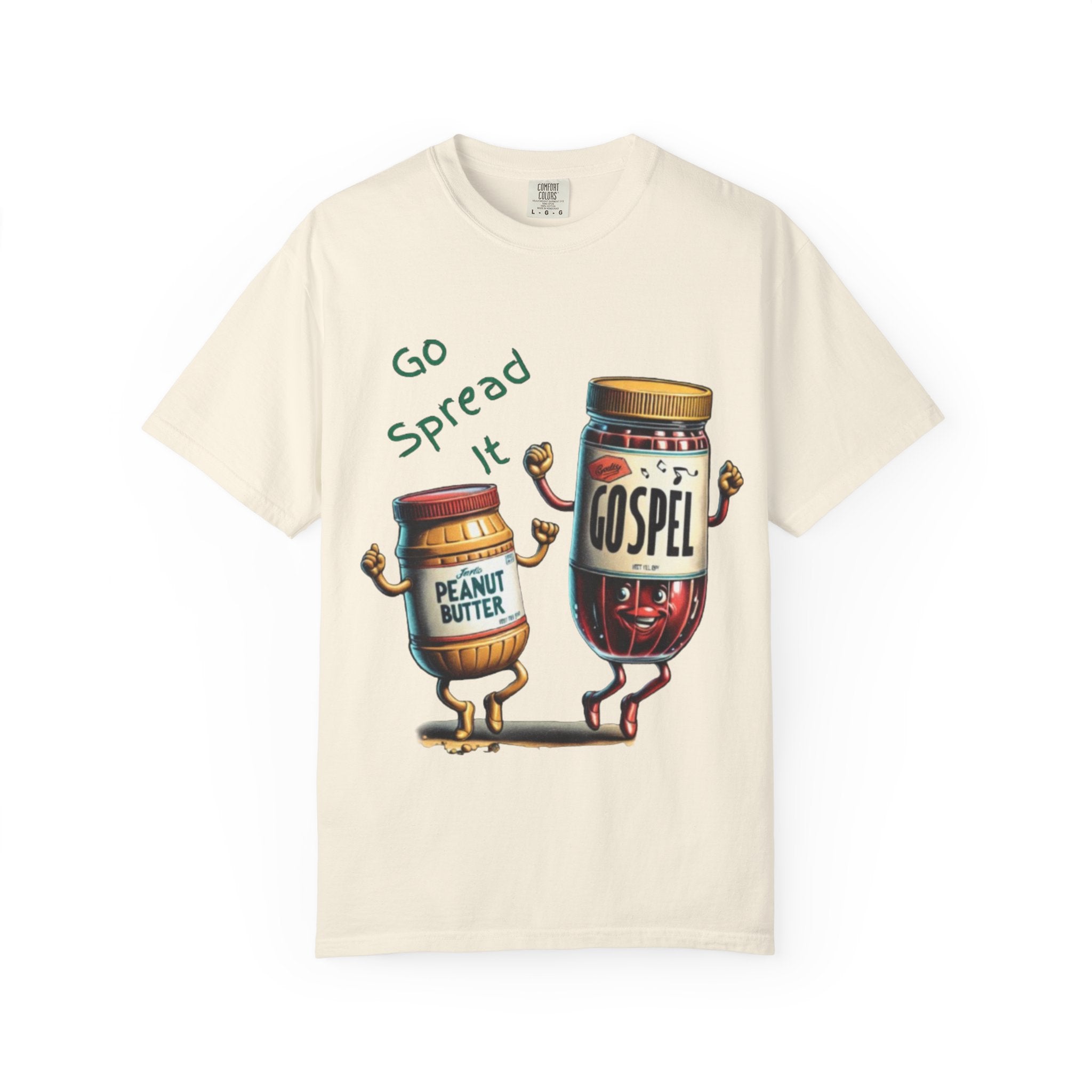 “Spread the gospel” Unisex Garment-Dyed T-shirt