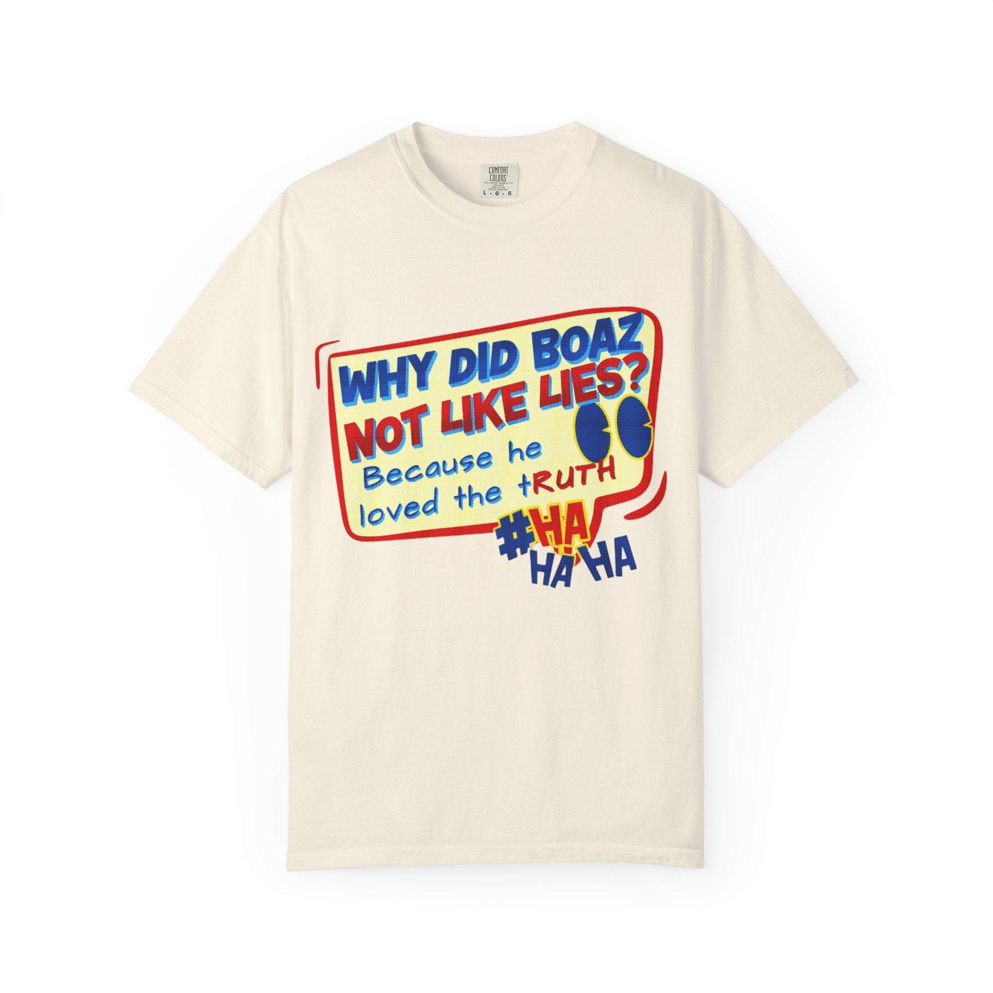 “Boaz” Unisex Garment-Dyed T-shirt