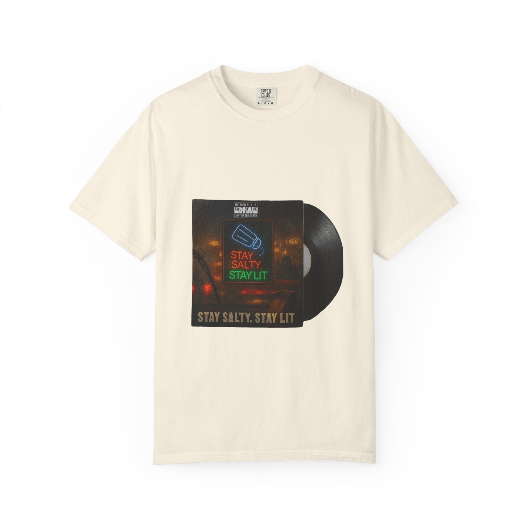 Women’s “Salty and lit” Unisex Garment-Dyed T-shirt