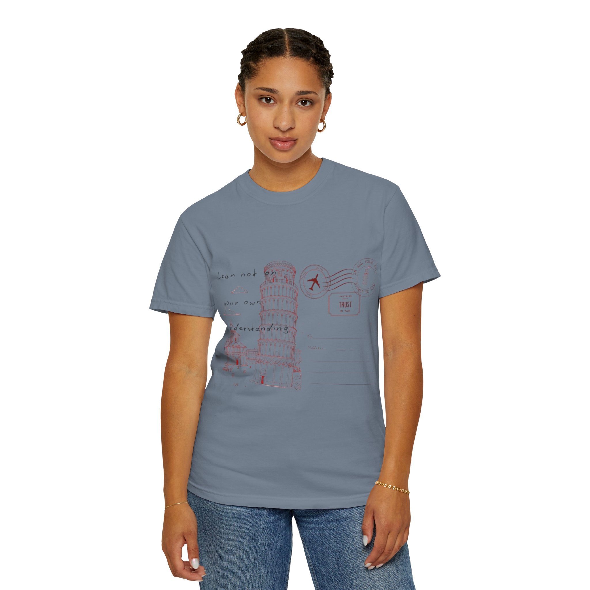 Women’s “LEAN NOT” Unisex Garment-Dyed T-shirt