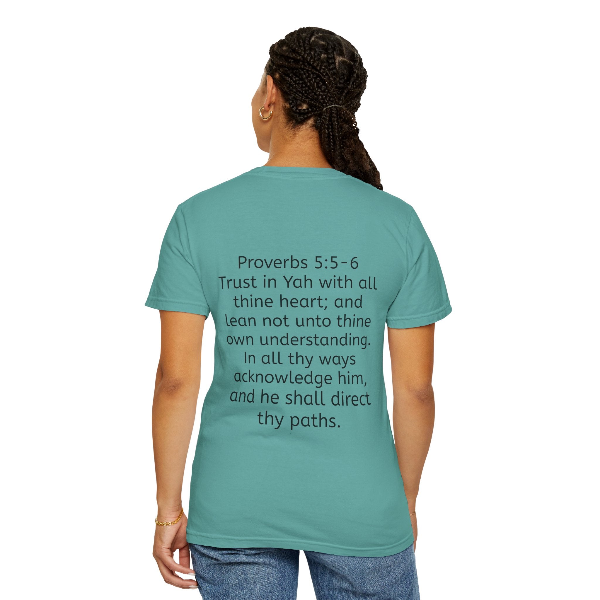 Women’s “LEAN NOT” Unisex Garment-Dyed T-shirt