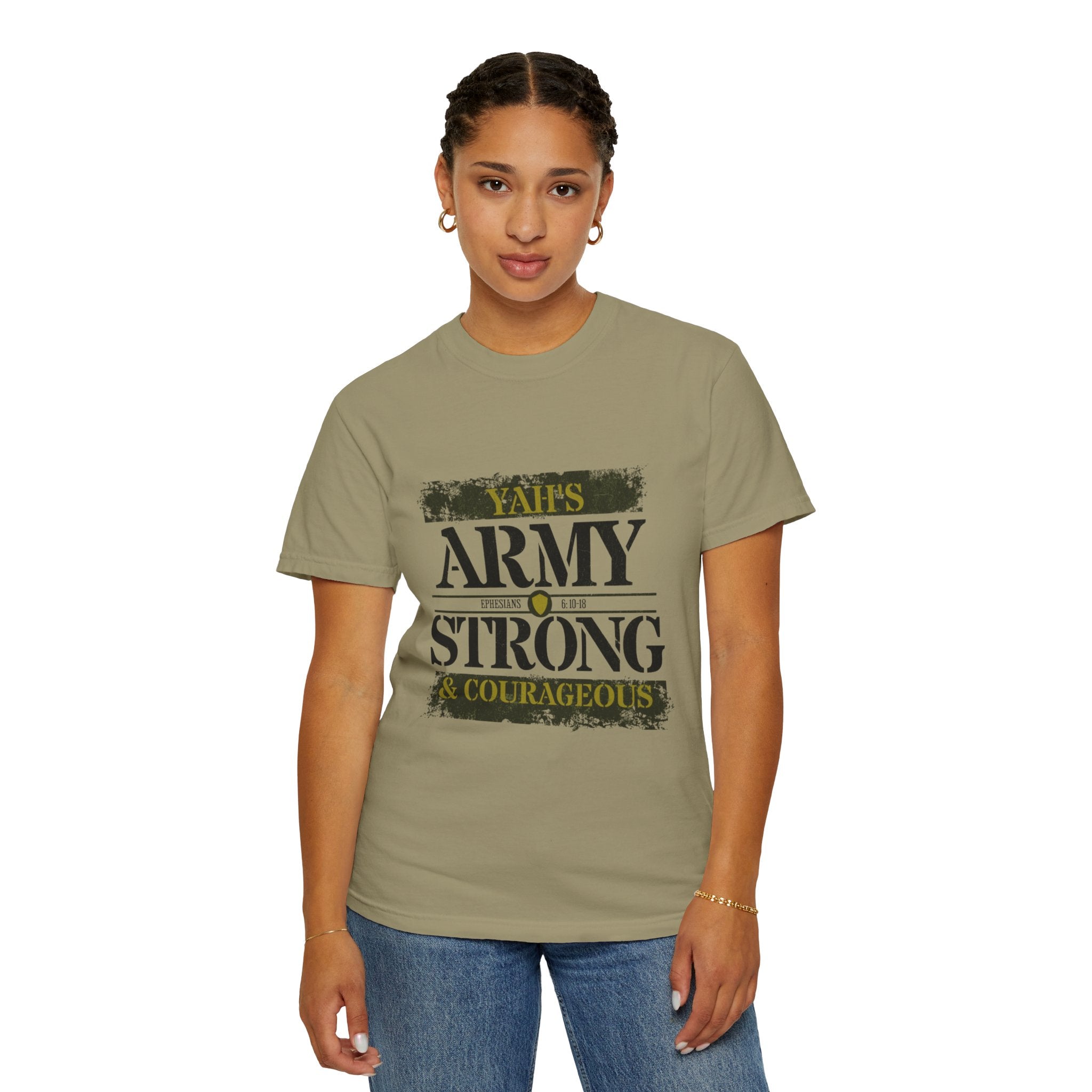 Women’s “Yah’s Army” Garment-Dyed T-shirt