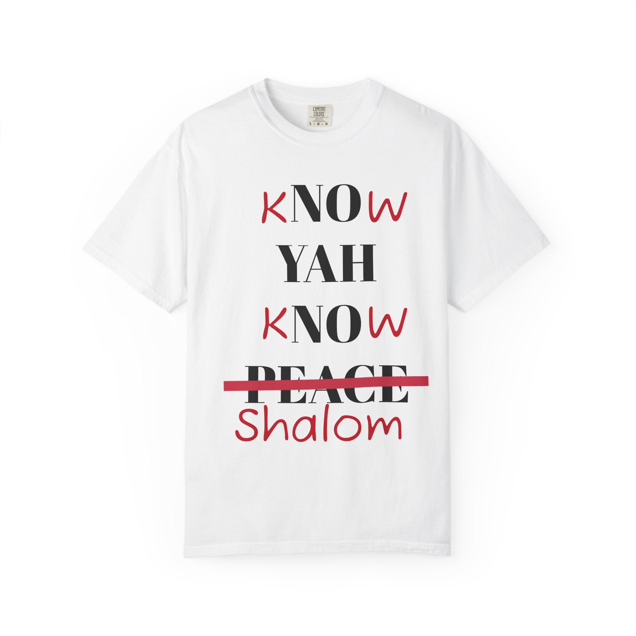“Know Yah” Unisex Garment-Dyed T-shirt
