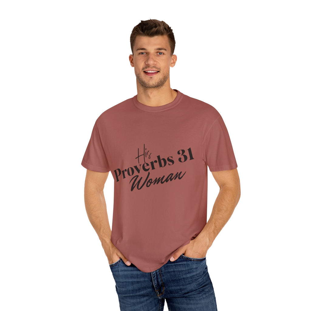 His Proverbs 31 T-shirt