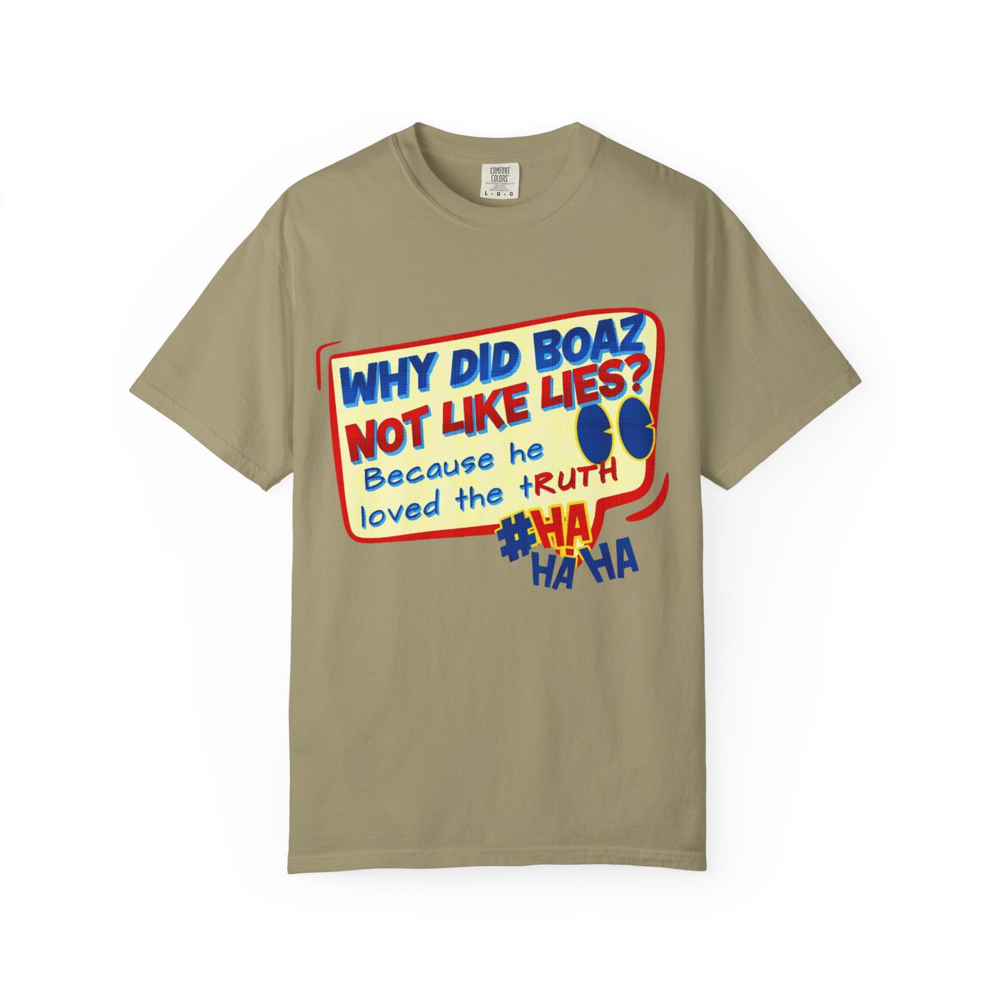 “Boaz” Unisex Garment-Dyed T-shirt