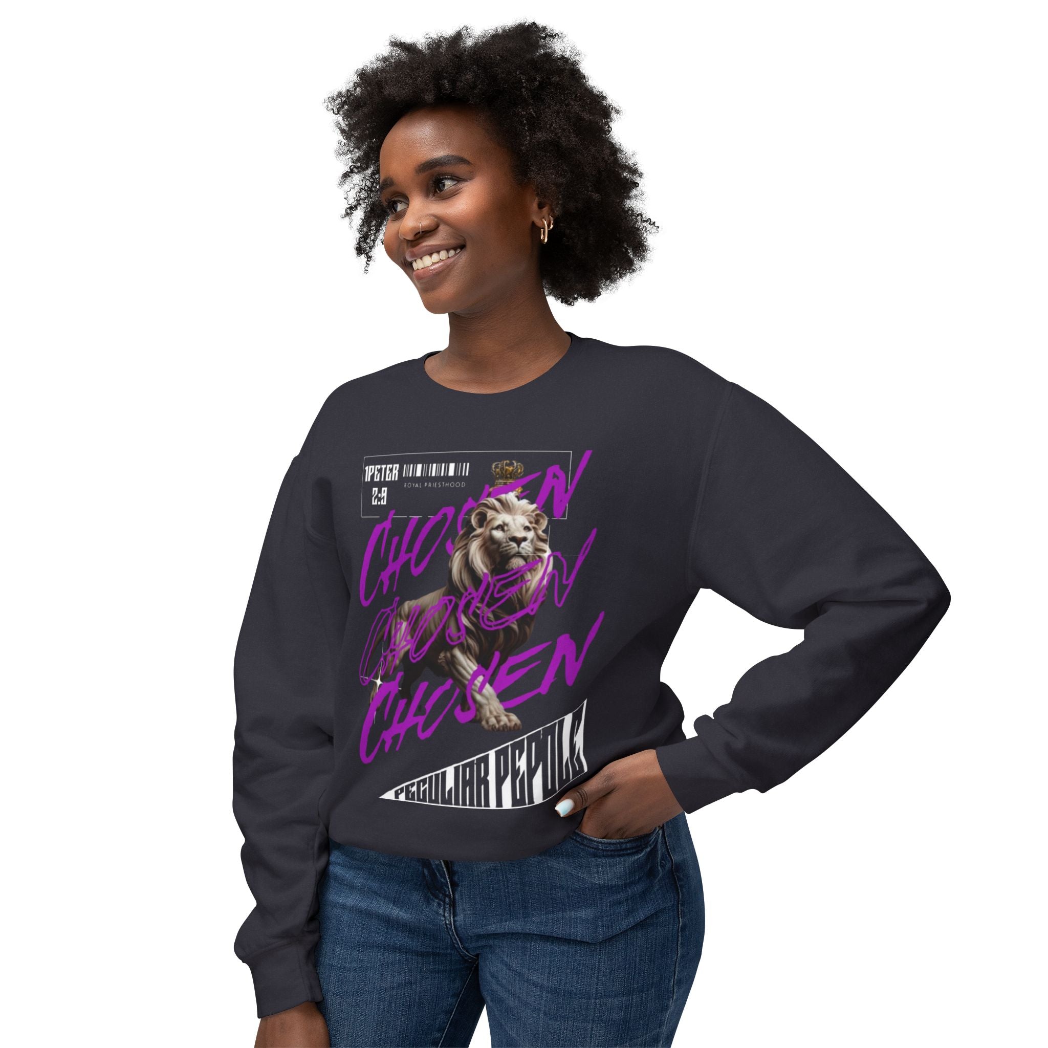 Unisex CHOSEN Lightweight Crewneck Sweatshirt