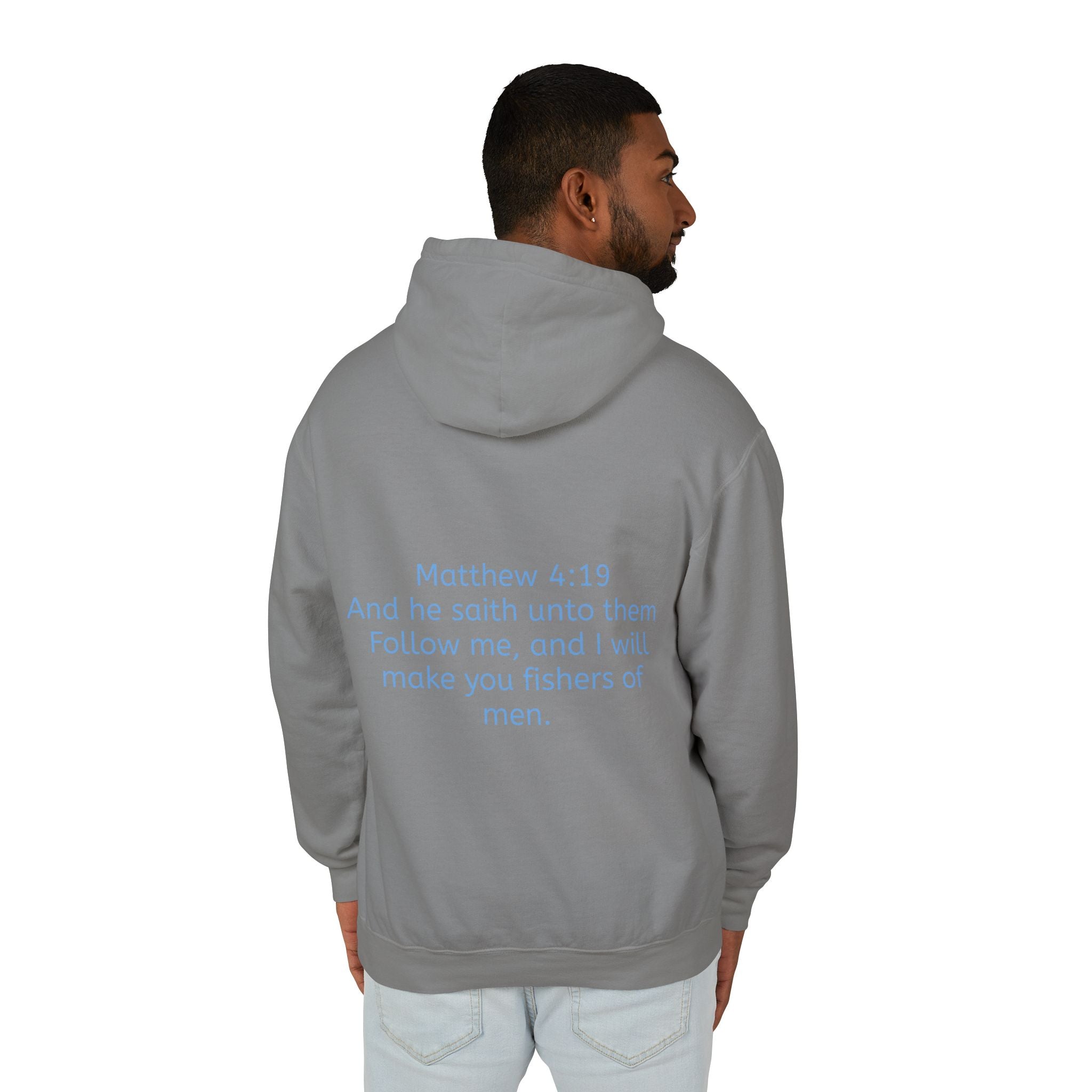 “Fishers of men” Lightweight Hooded Sweatshirt