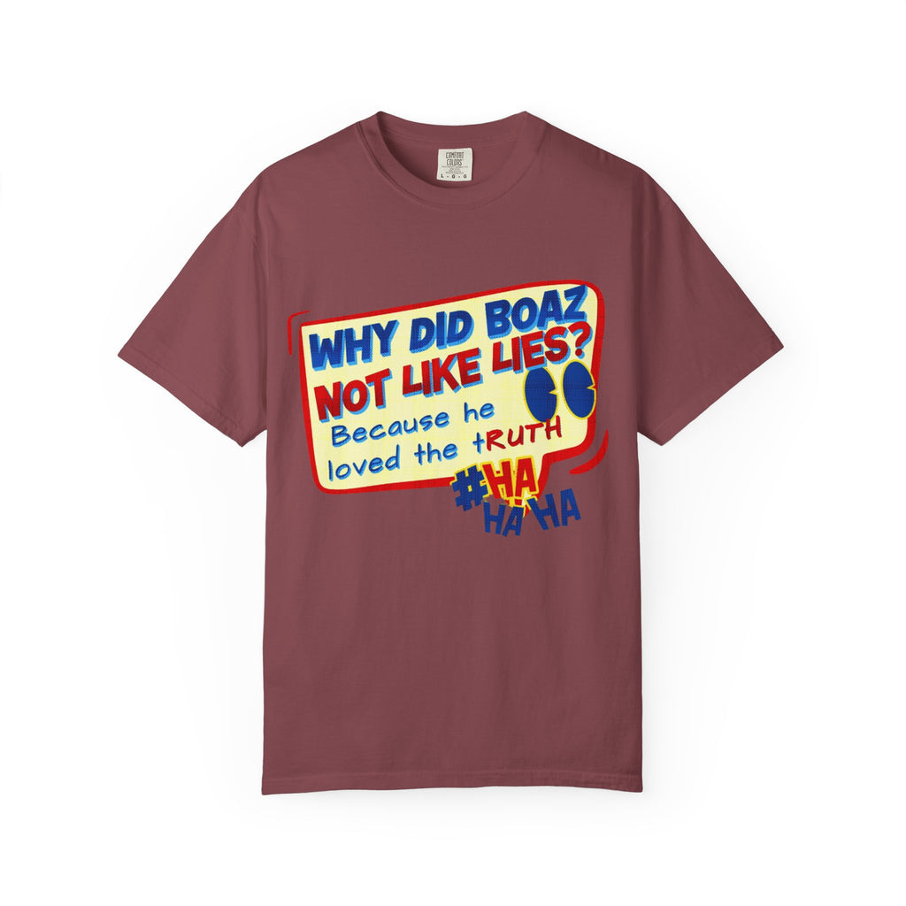 “Boaz” Unisex Garment-Dyed T-shirt