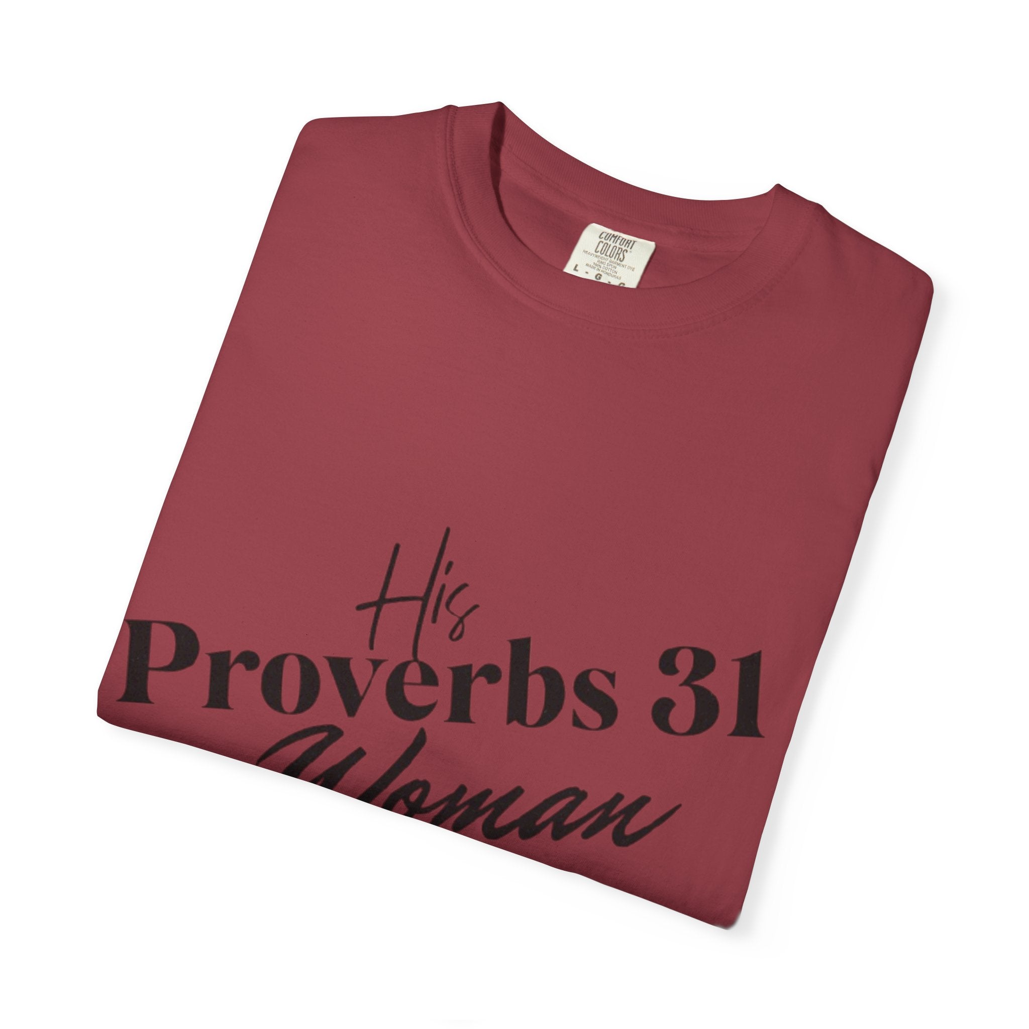 His Proverbs 31 T-shirt