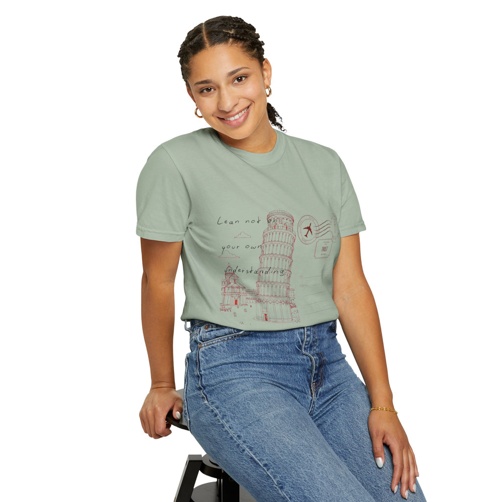 Women’s “LEAN NOT” Unisex Garment-Dyed T-shirt
