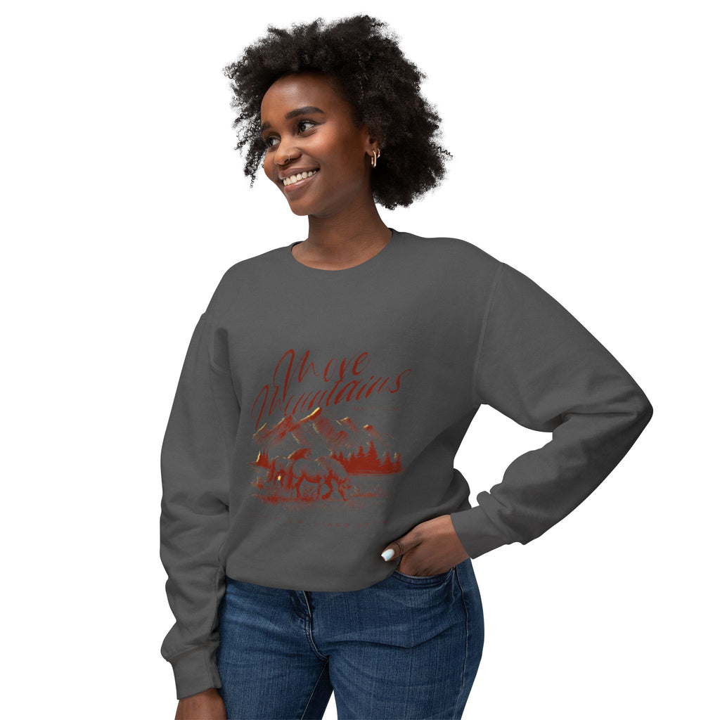 Move mountains Lightweight  Sweatshirt