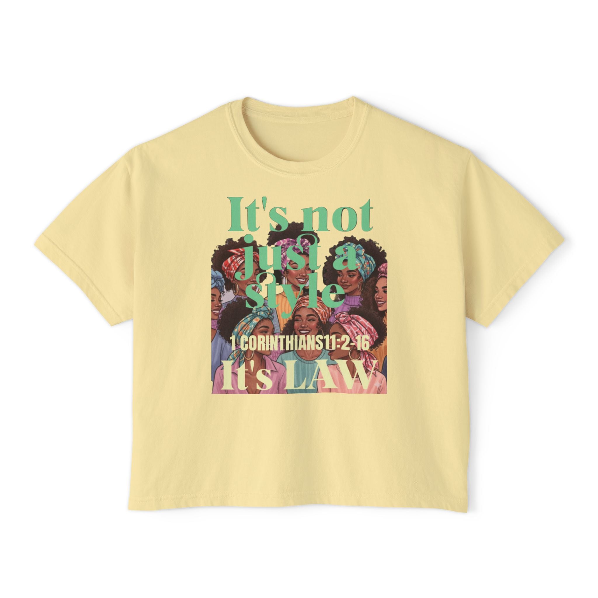 Not just a style Women's Boxy Tee